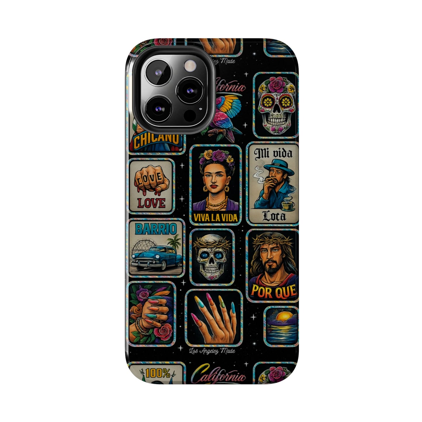 Los Angelez Made x Chicano Vintage Stickers Tough Phone Case