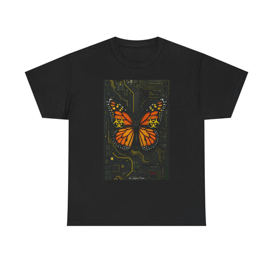 Los Angelez Made x Cyber Butterfly Unisex Heavy Cotton T-Shirt