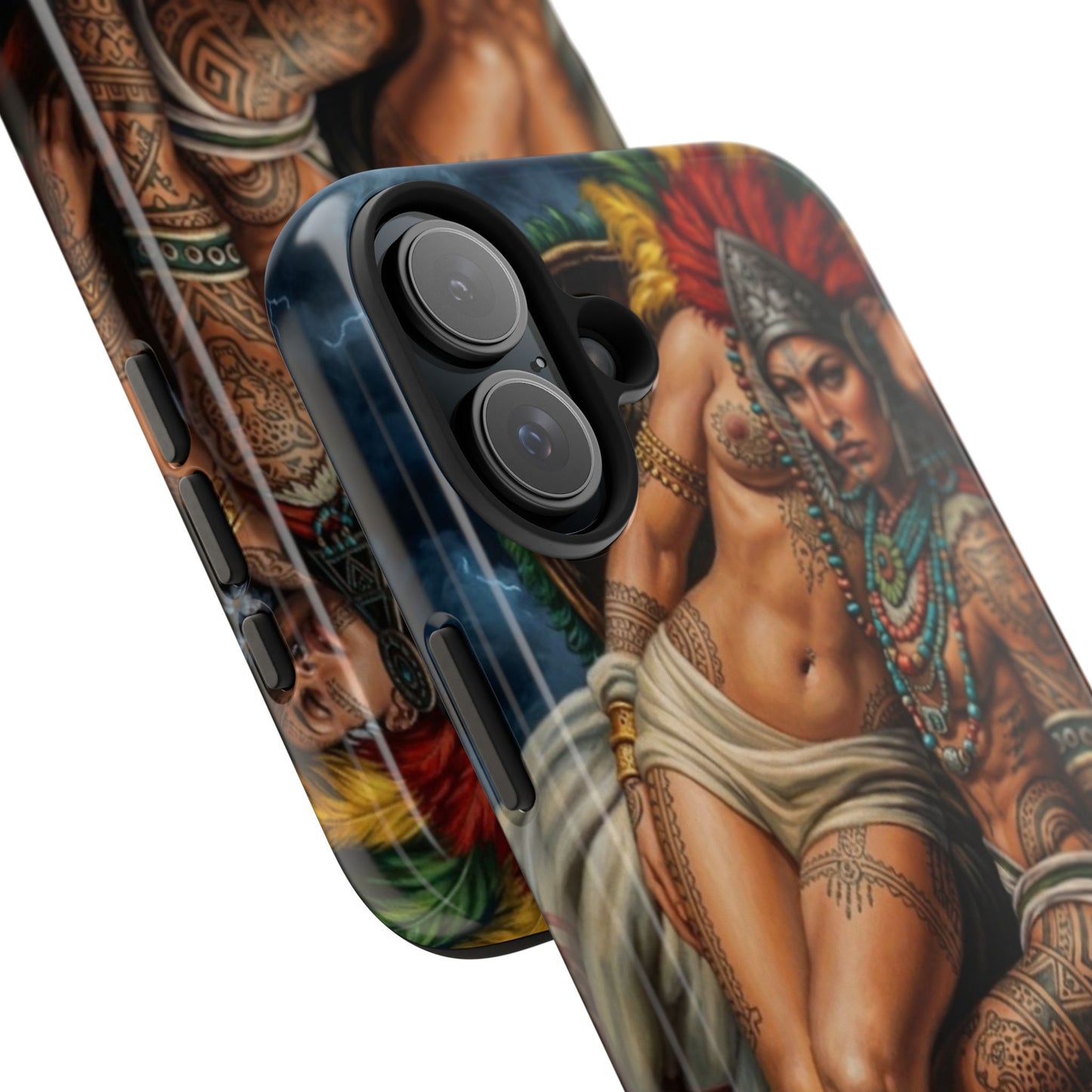 Los Angelez Made x Aztec Lesbian Pride Tough Phone Case