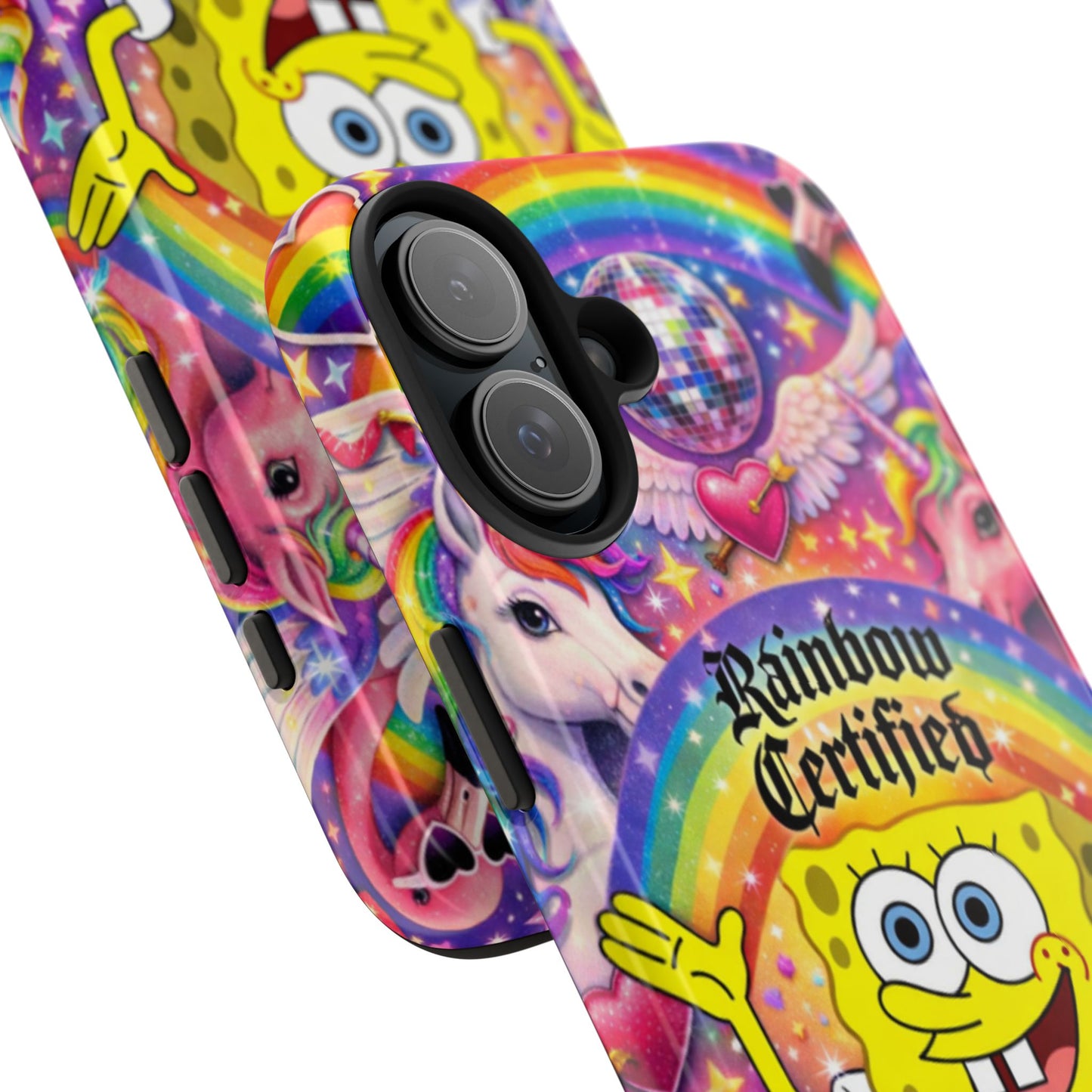 Los Angelez Made x Gay SpongeBob ''Rainbow Certified'' Tough Phone Case