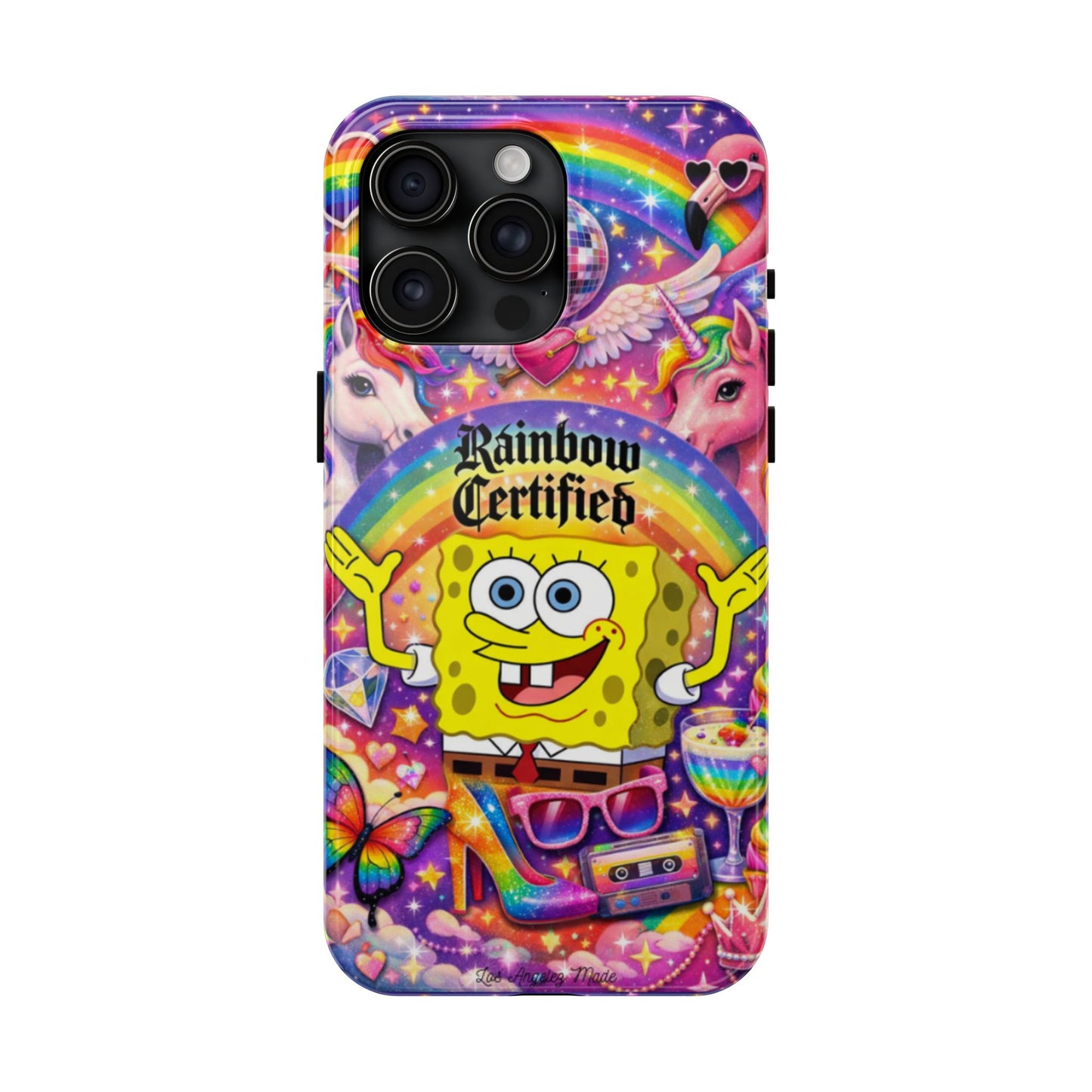Los Angelez Made x Gay SpongeBob ''Rainbow Certified'' Tough Phone Case