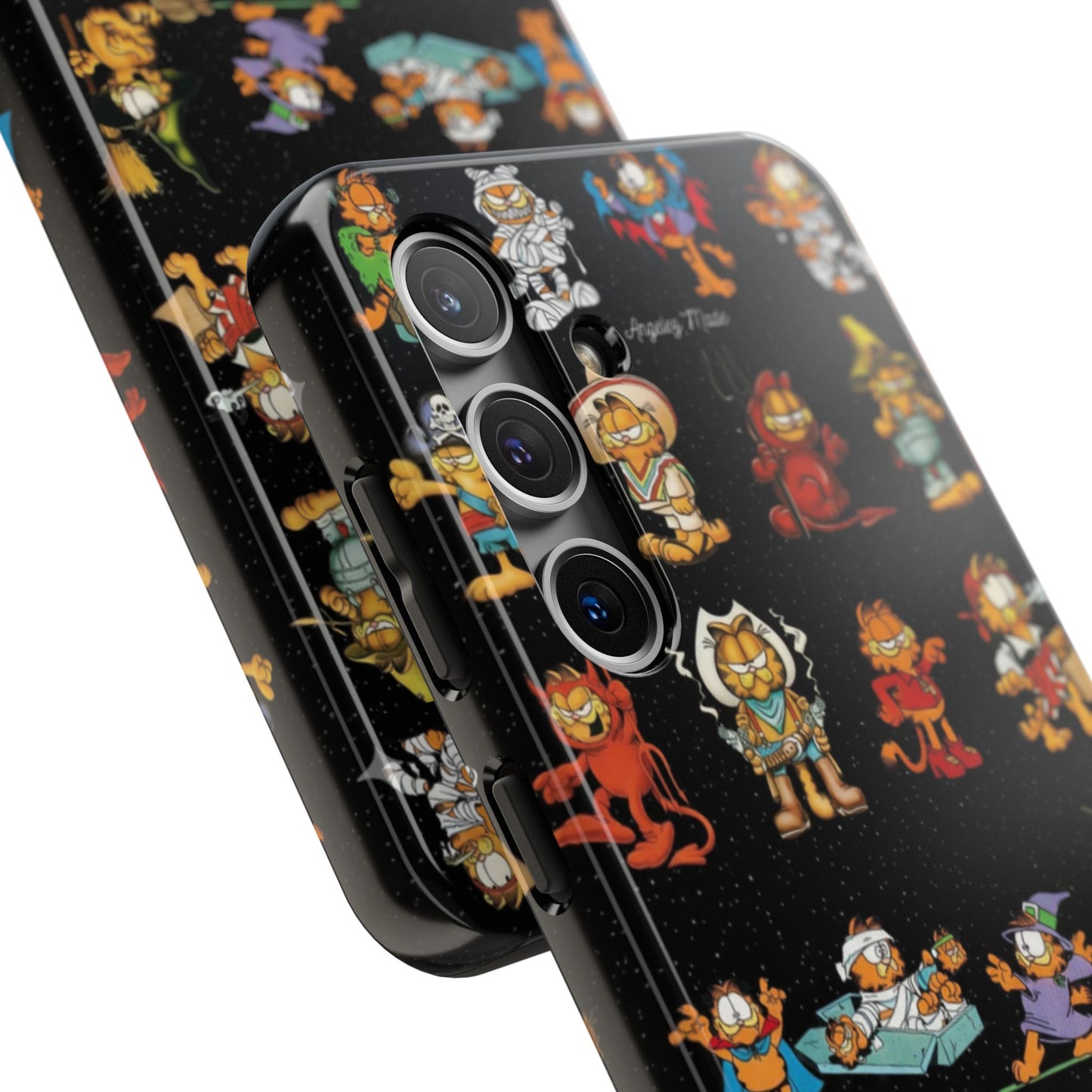 Los Angelez Made x Garfield Halloween Sticker Sheet Tough Phone Case