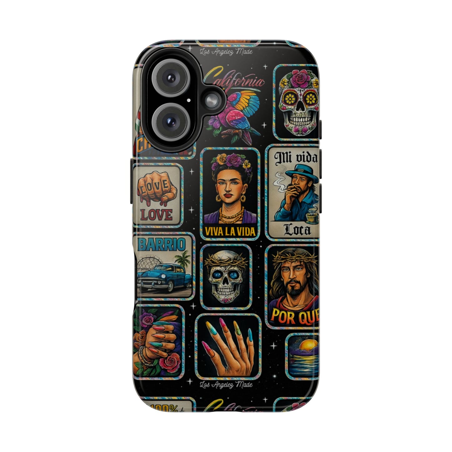 Los Angelez Made x Chicano Vintage Stickers Tough Phone Case
