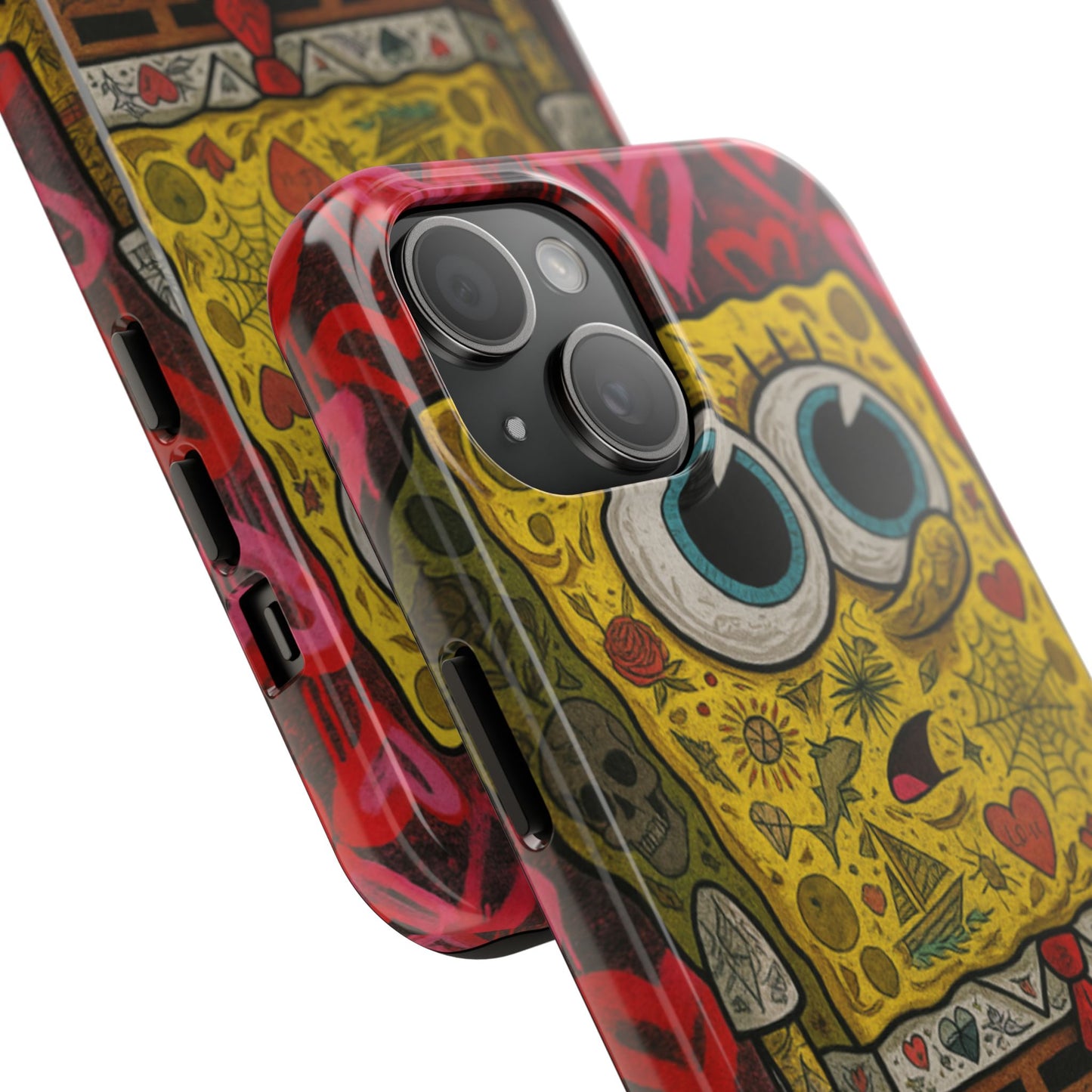 Los Angelez Made x Tatted Spongebob Tough Phone Case