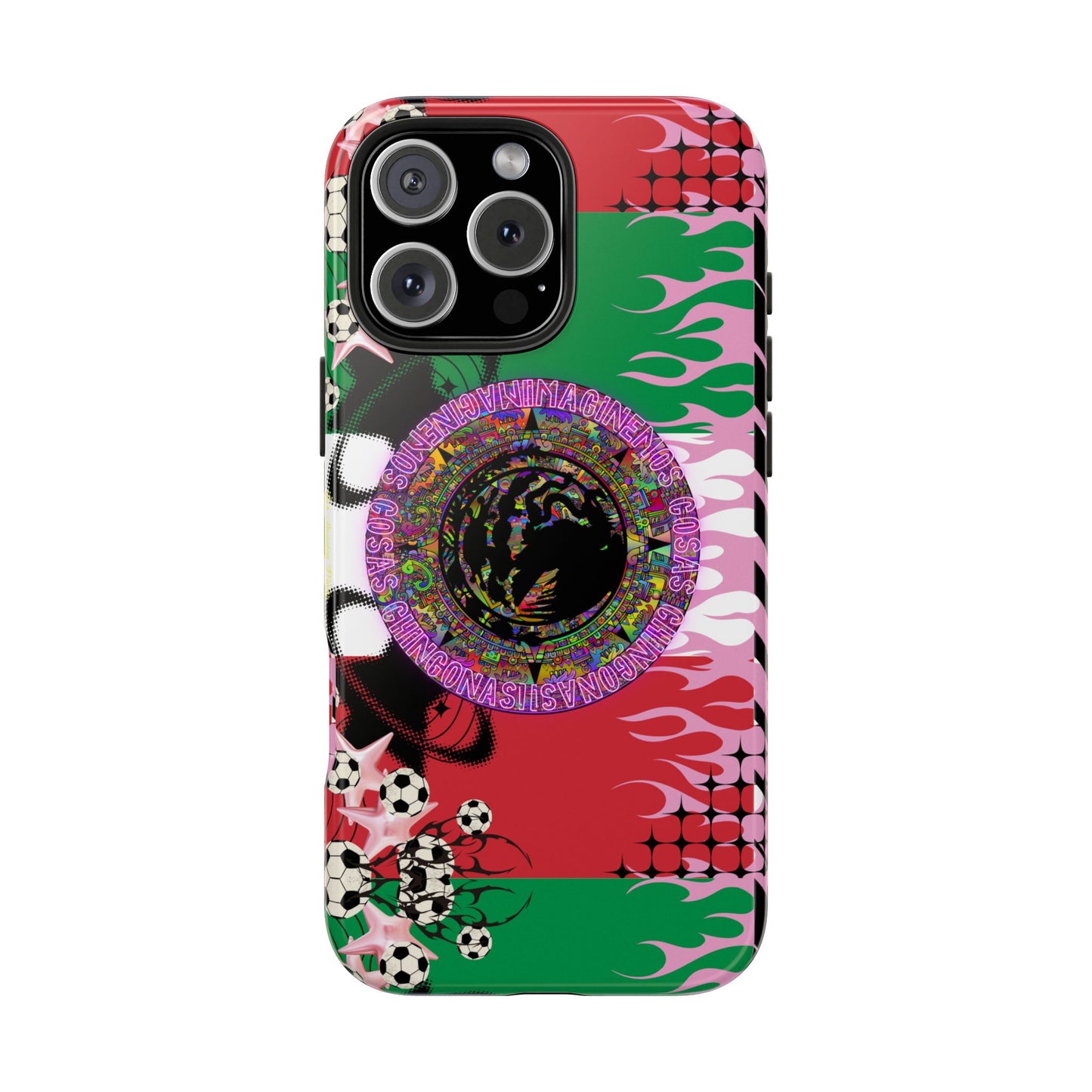 Los Angelez Made x Mexican Flag Tough Phone Case