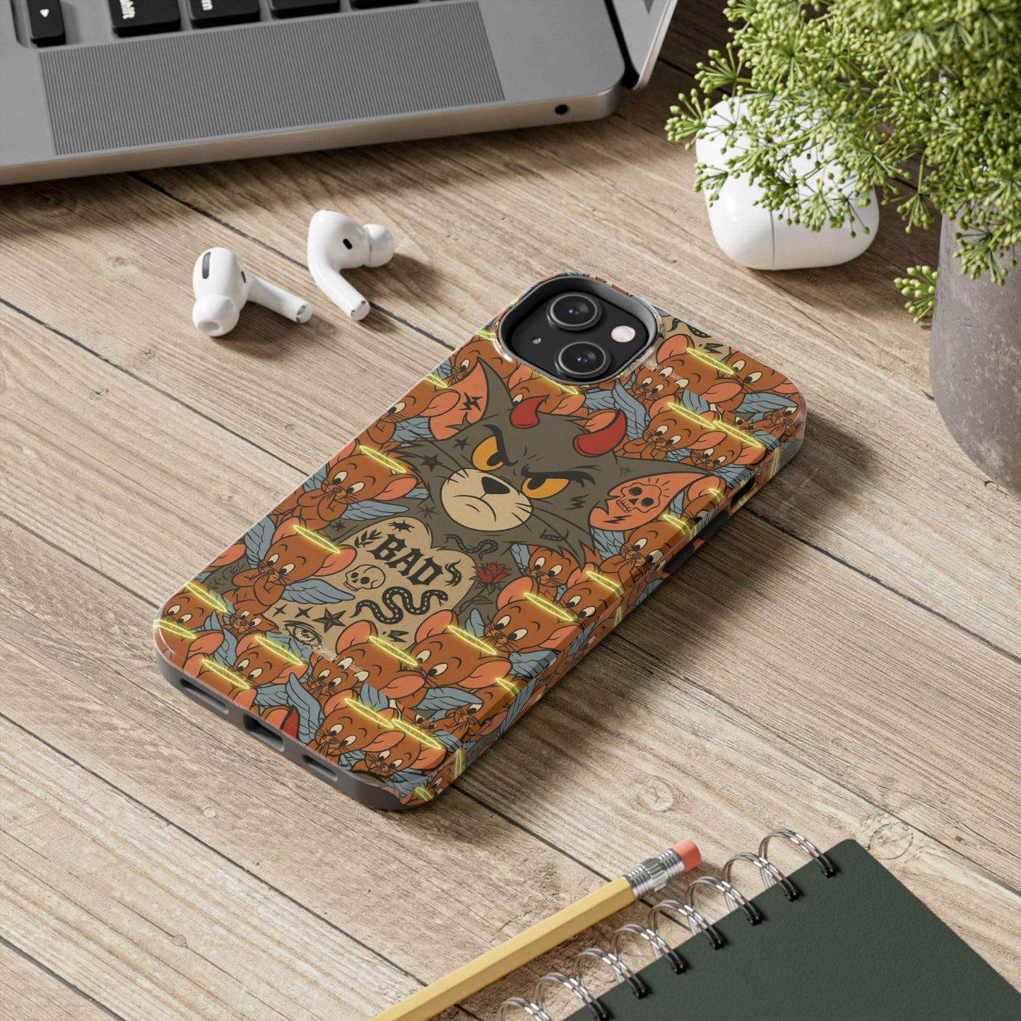 Los Angelez Made x Tom & Jerry Cartoon Tough Phone Case