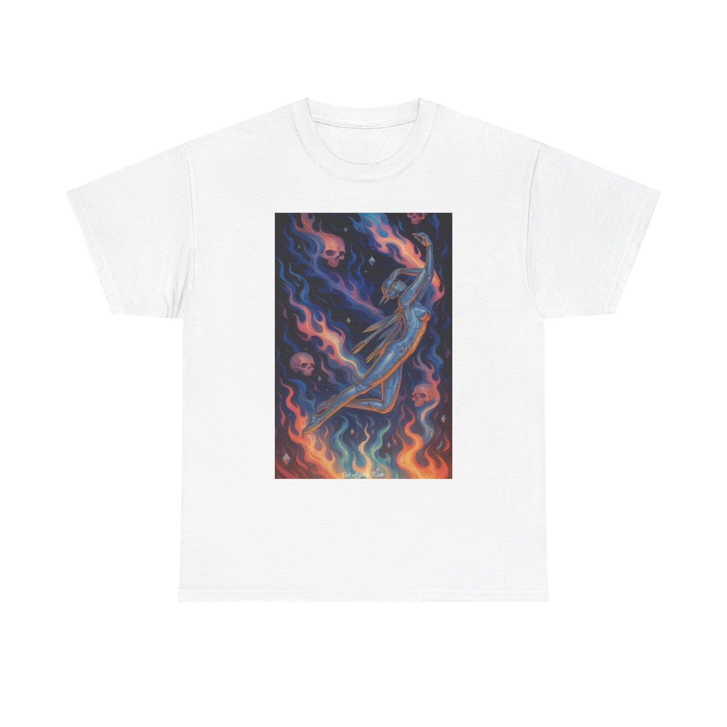 Los Angelez Made x Space Robot Unisex Heavy Cotton T-Shirt
