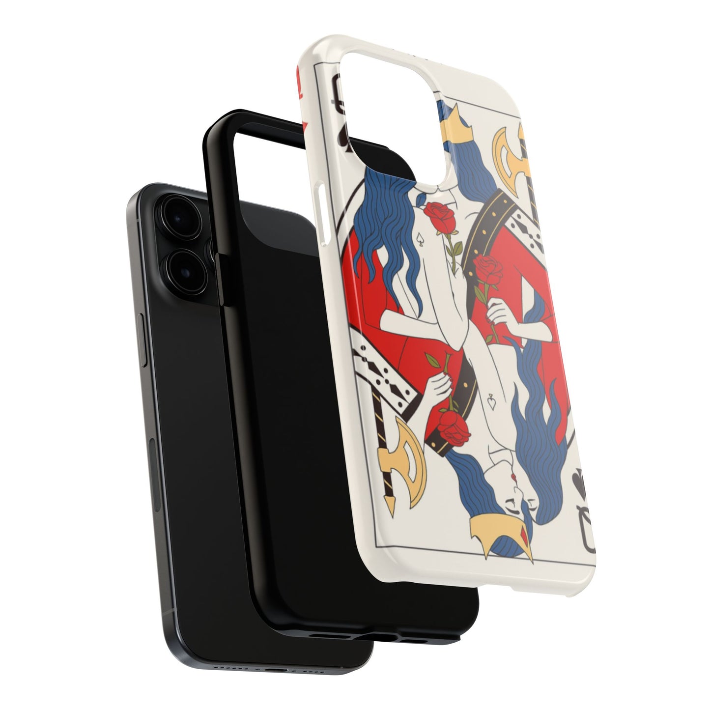 Los Angelez Made x Two Queens Card Tough Phone Case