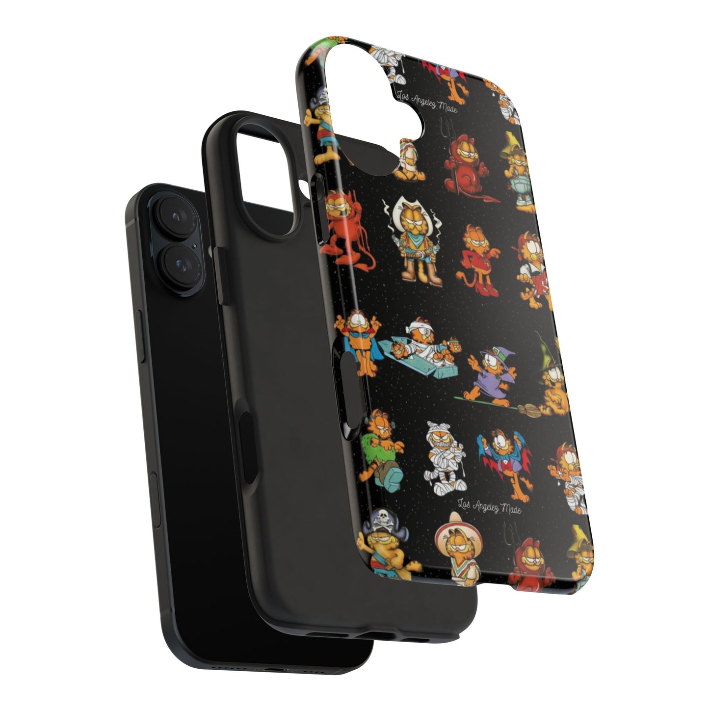 Los Angelez Made x Garfield Halloween Sticker Sheet Tough Phone Case