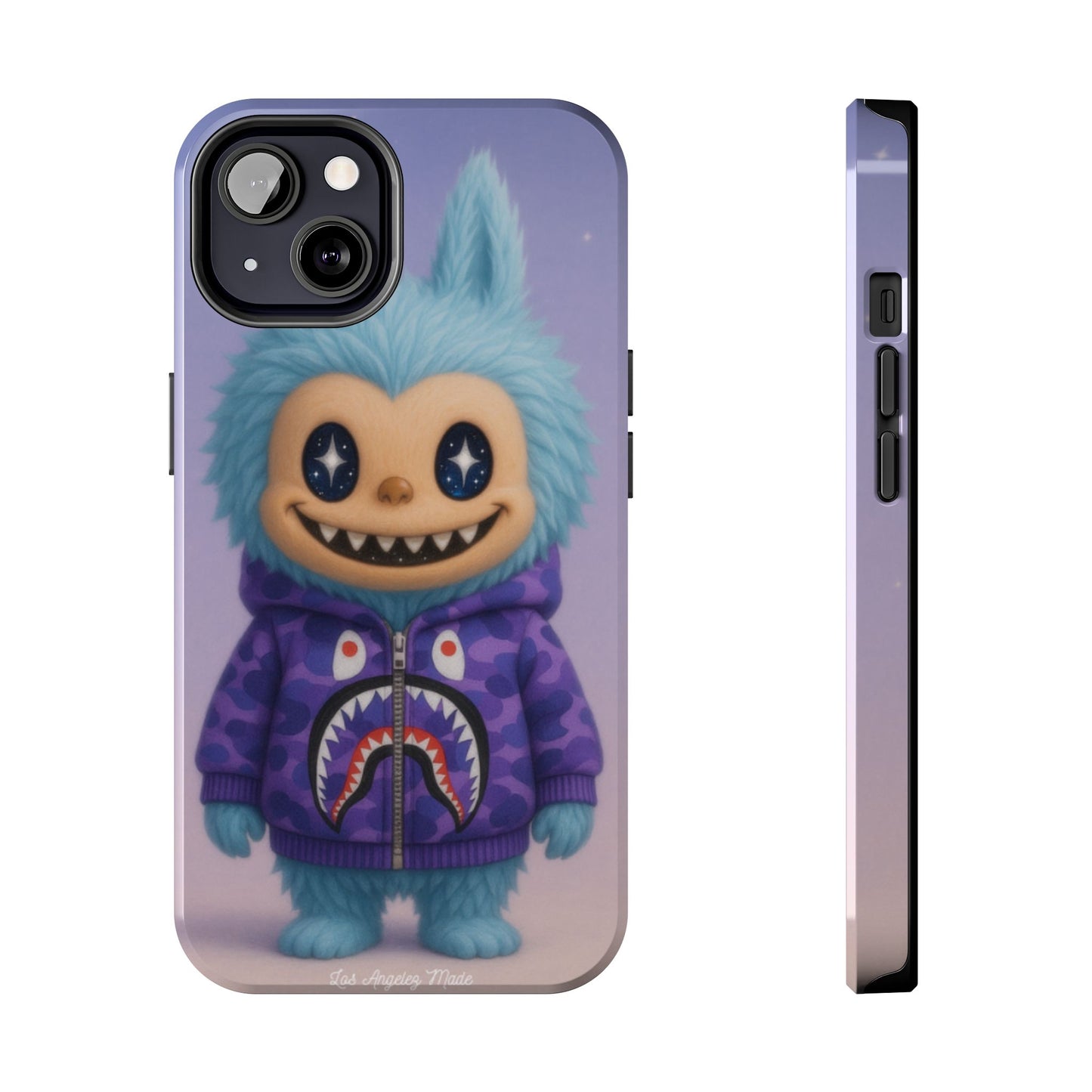Los Angelez Made x Labubu BAPE Hoodie Tough Phone Case