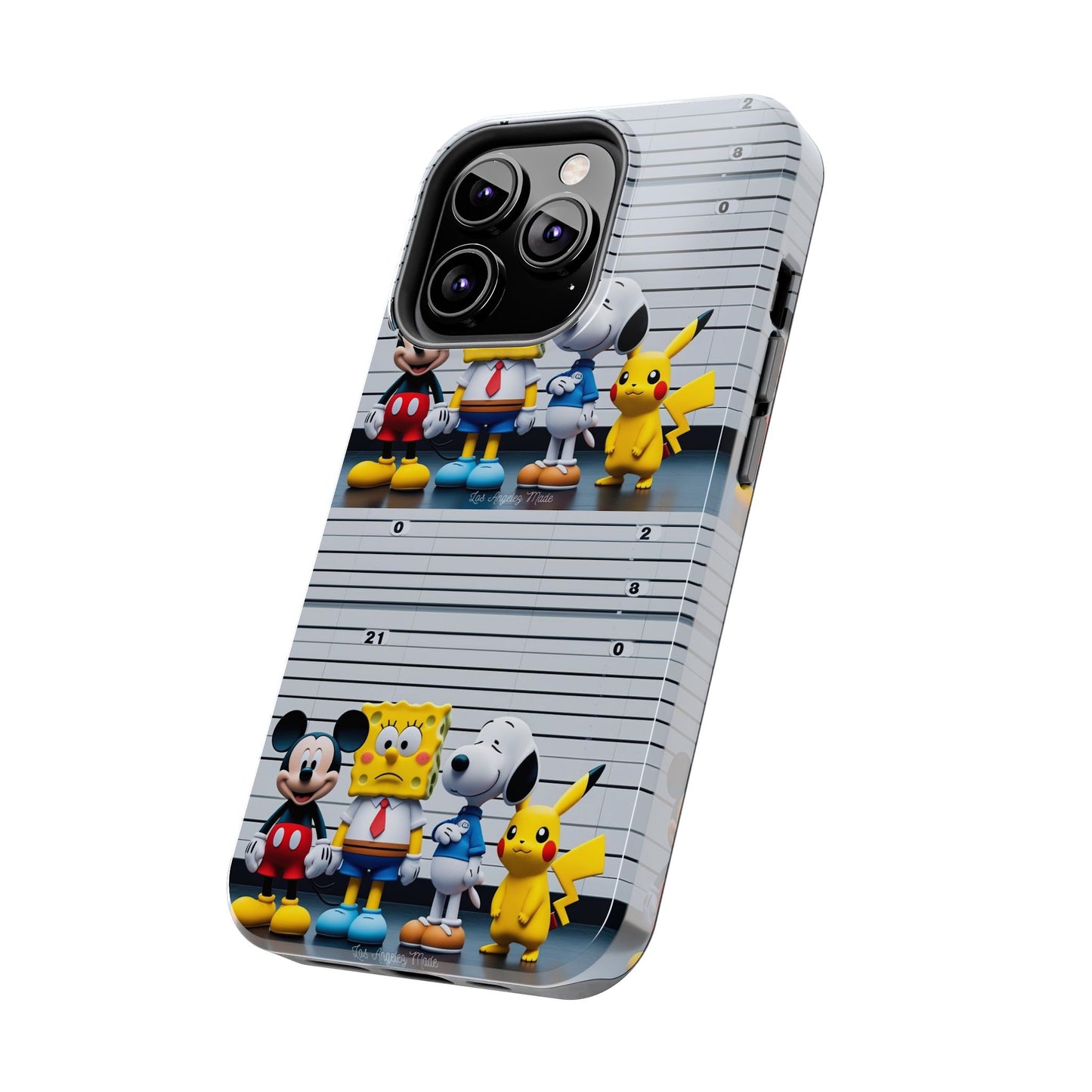 Los Angelez Made x Cartoon Police Line Up Tough Phone Case