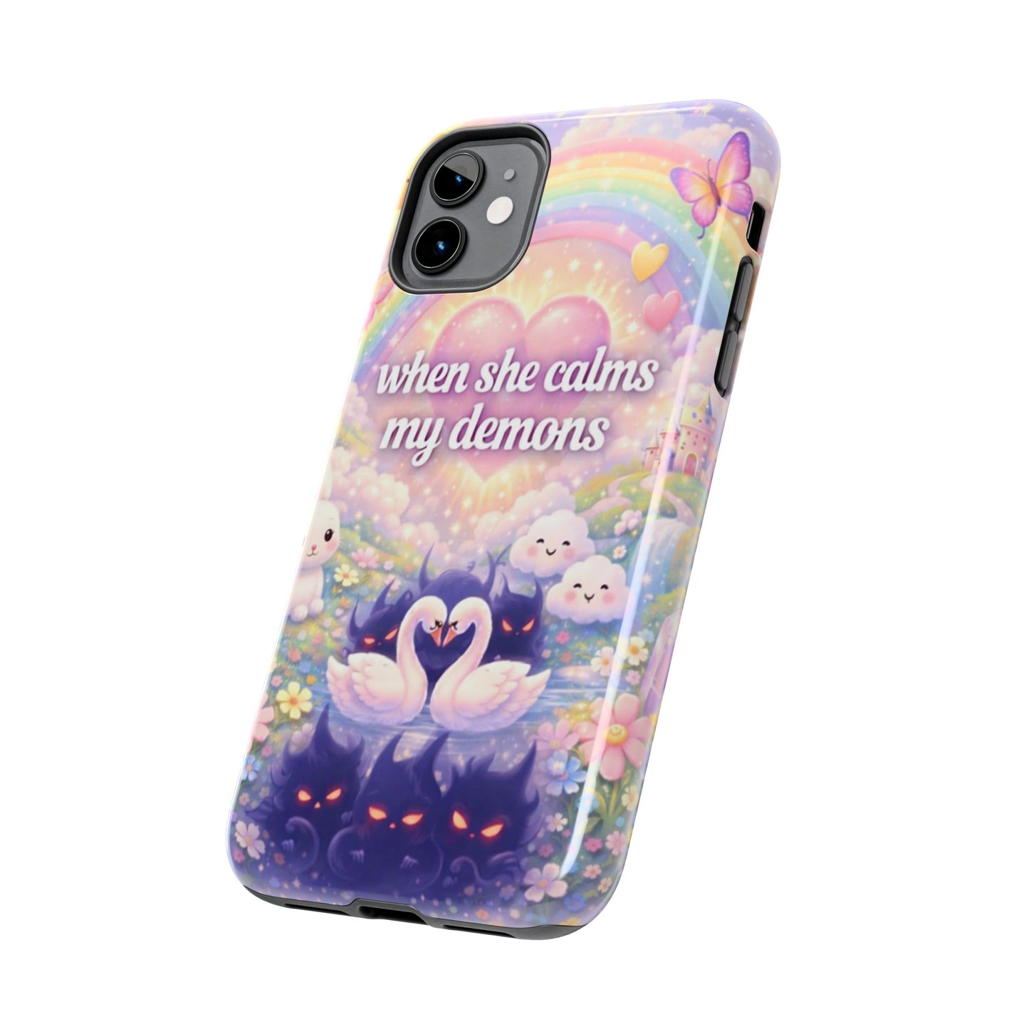 Los Angelez Made x ''When She Calms My Demons'' Tough Phone Case
