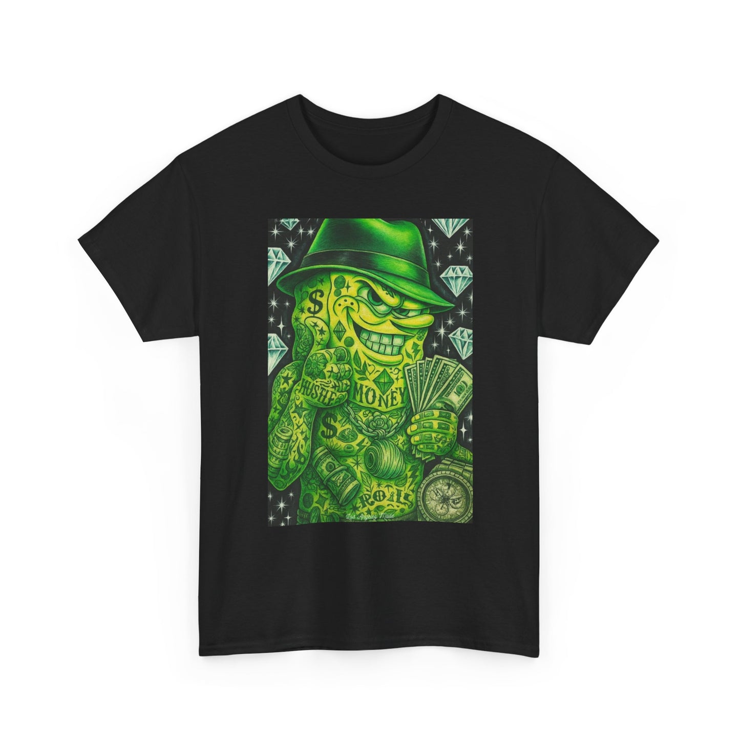 Los Angelez Made x Spongebob Hustler Unisex Heavy Cotton T-Shirt