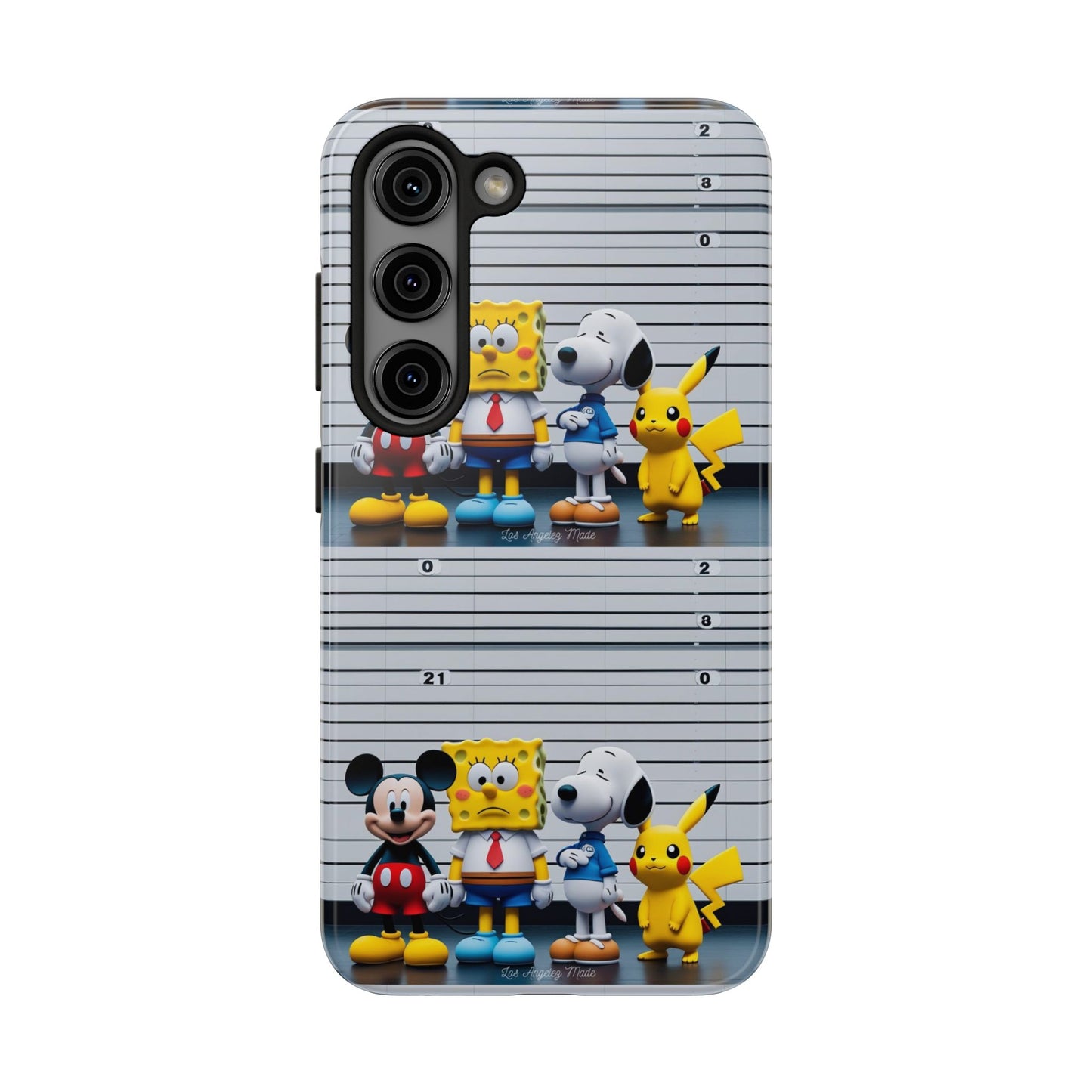 Los Angelez Made x Cartoon Police Line Up Tough Phone Case