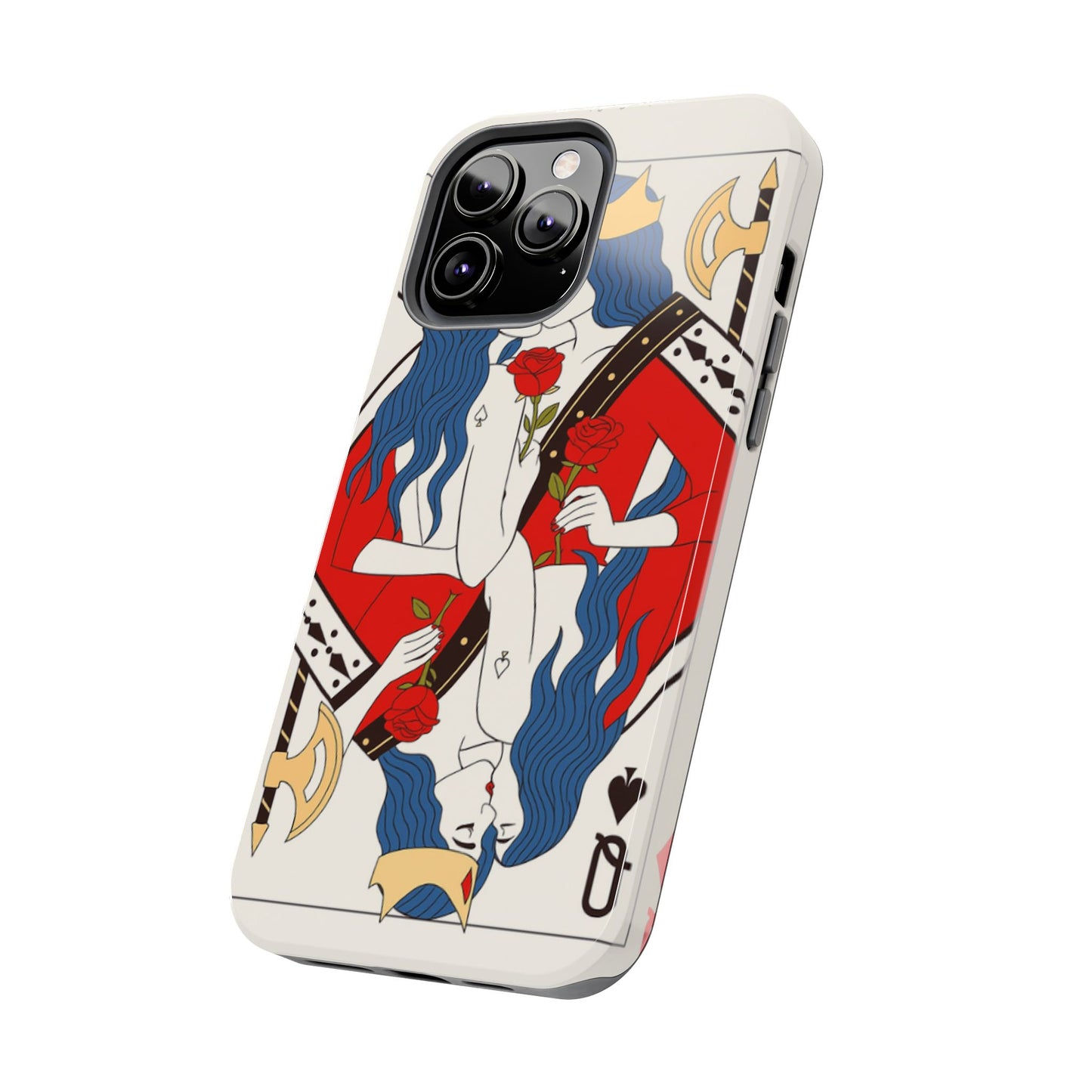 Los Angelez Made x Two Queens Card Tough Phone Case