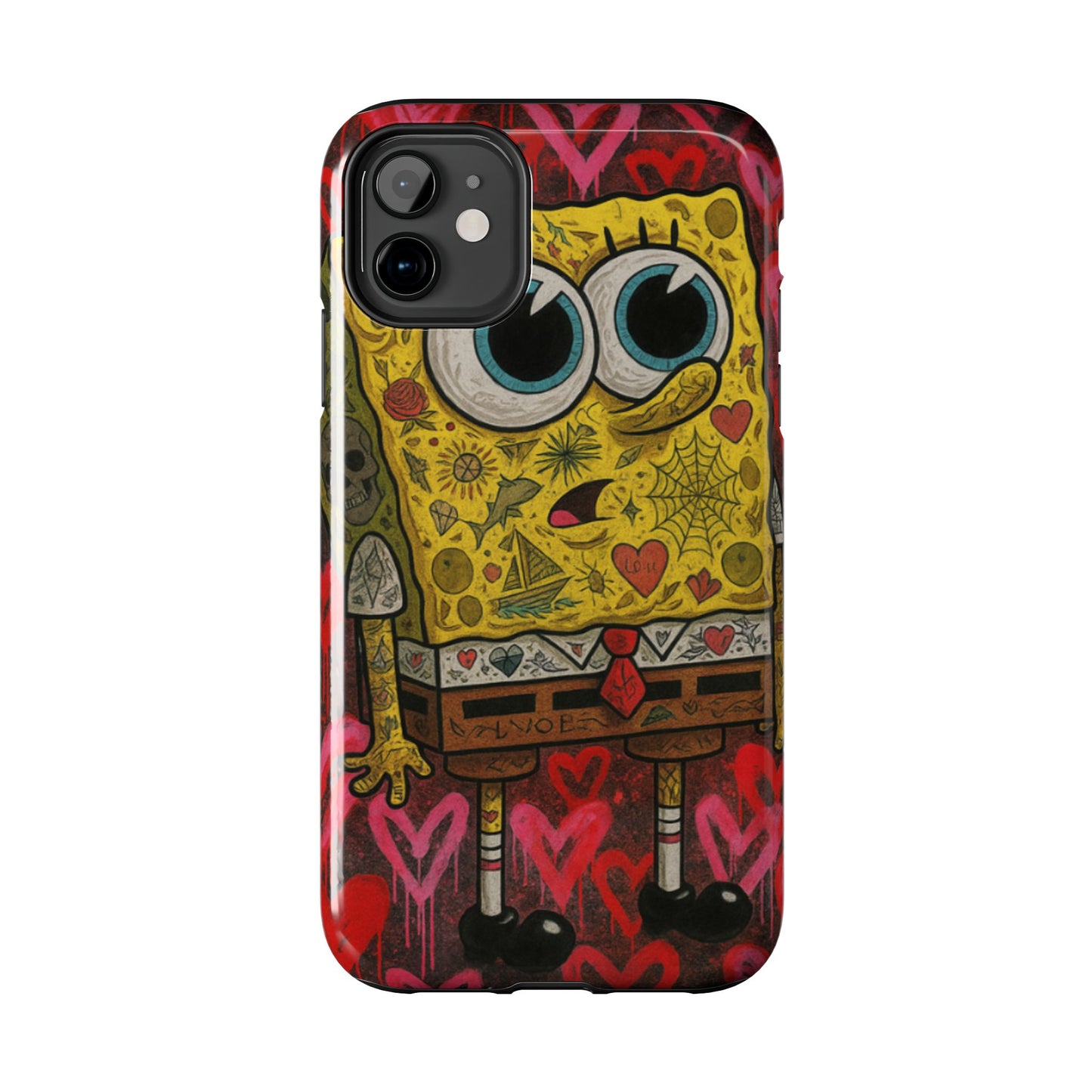Los Angelez Made x Tatted Spongebob Tough Phone Case