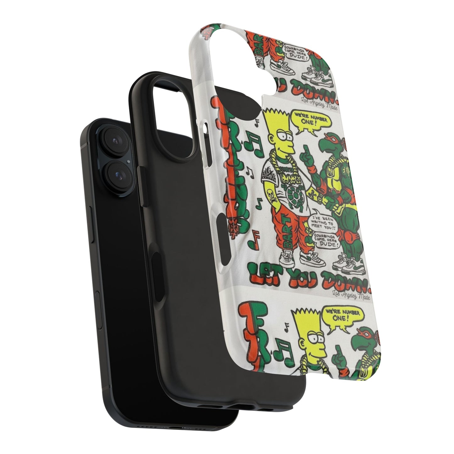 Los Angelez Made x Bart & TMNT Tough Phone Case