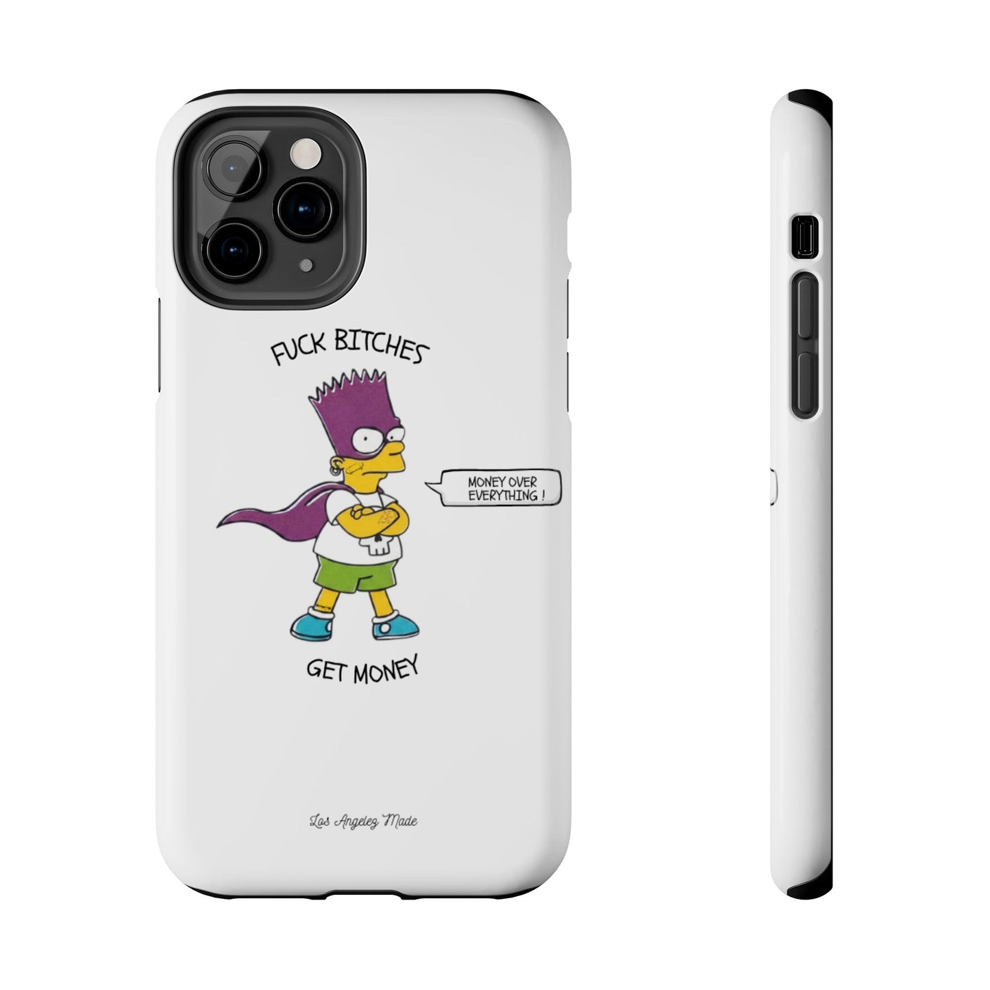 Los Angelez Made x Bart Get Money Tough Phone Case