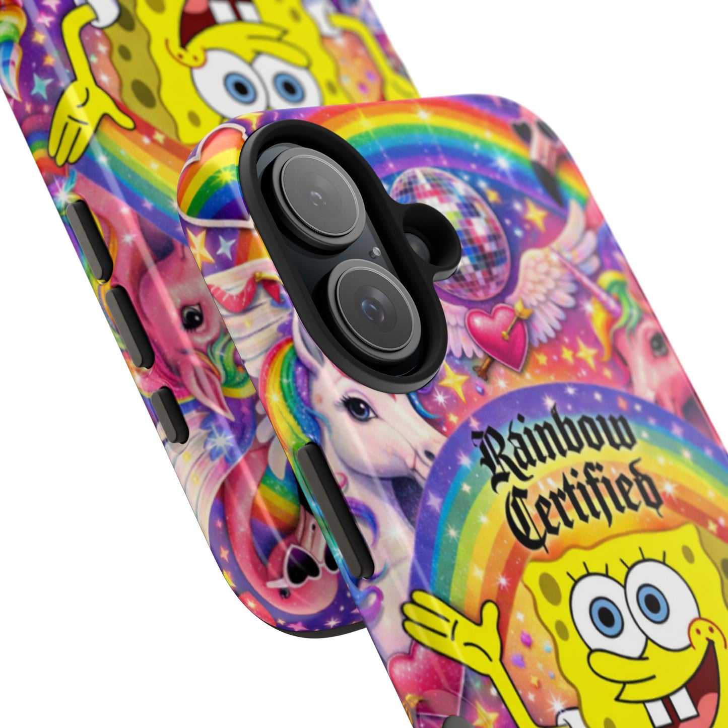 Los Angelez Made x Gay SpongeBob ''Rainbow Certified'' Tough Phone Case