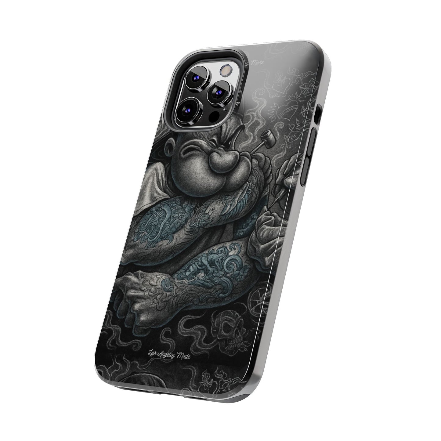 Los Angelez Made x Popeye Getting Tatted Tough Phone Case