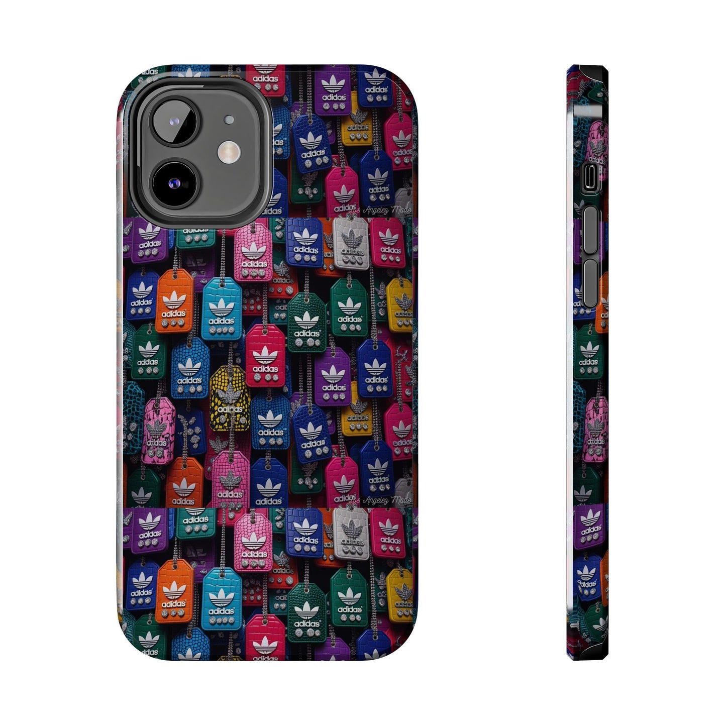 Los Angelez Made x Adidas Leather Tags Tough Phone Case