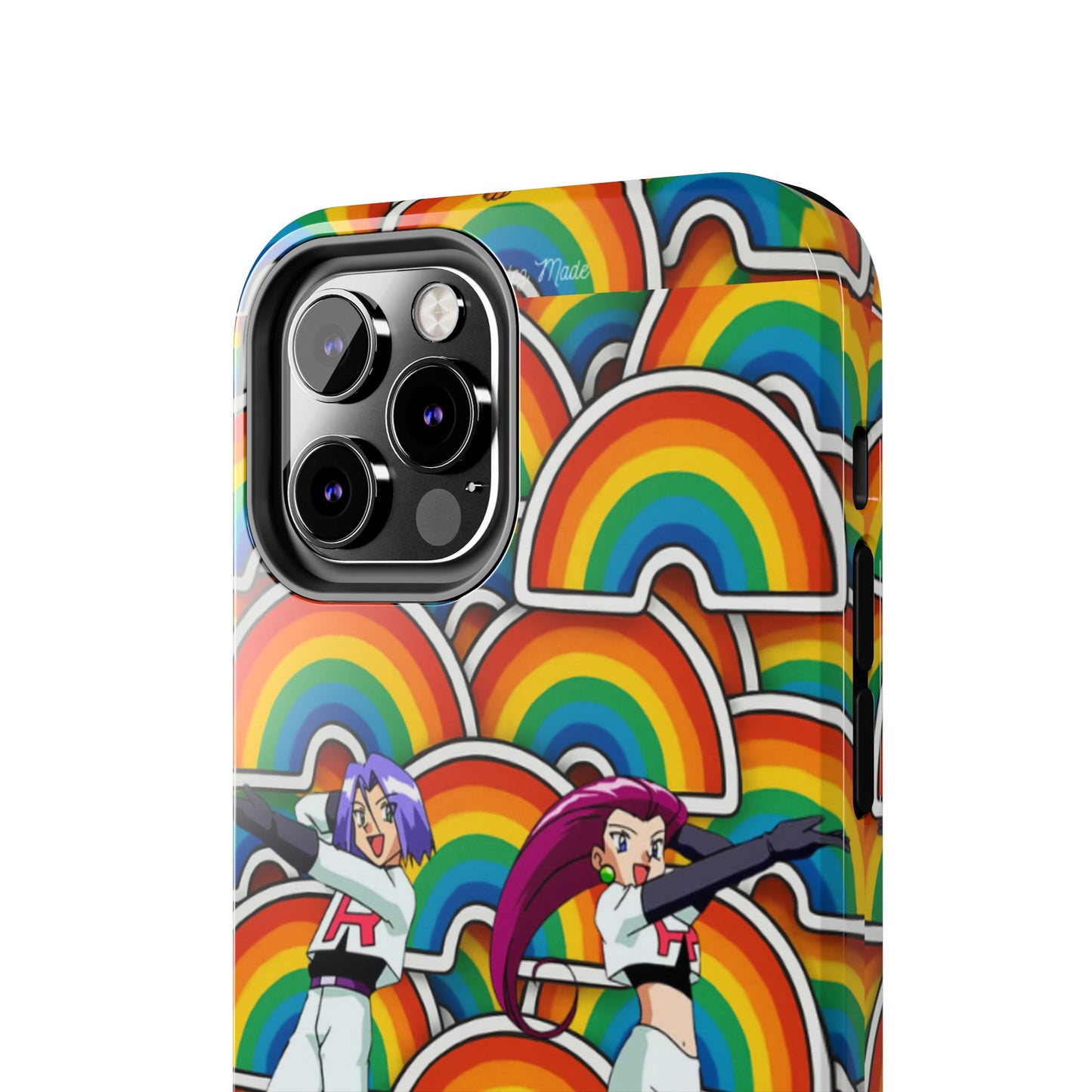 Los Angelez Made x Team Rocket Rainbow Emoji Tough Phone Case