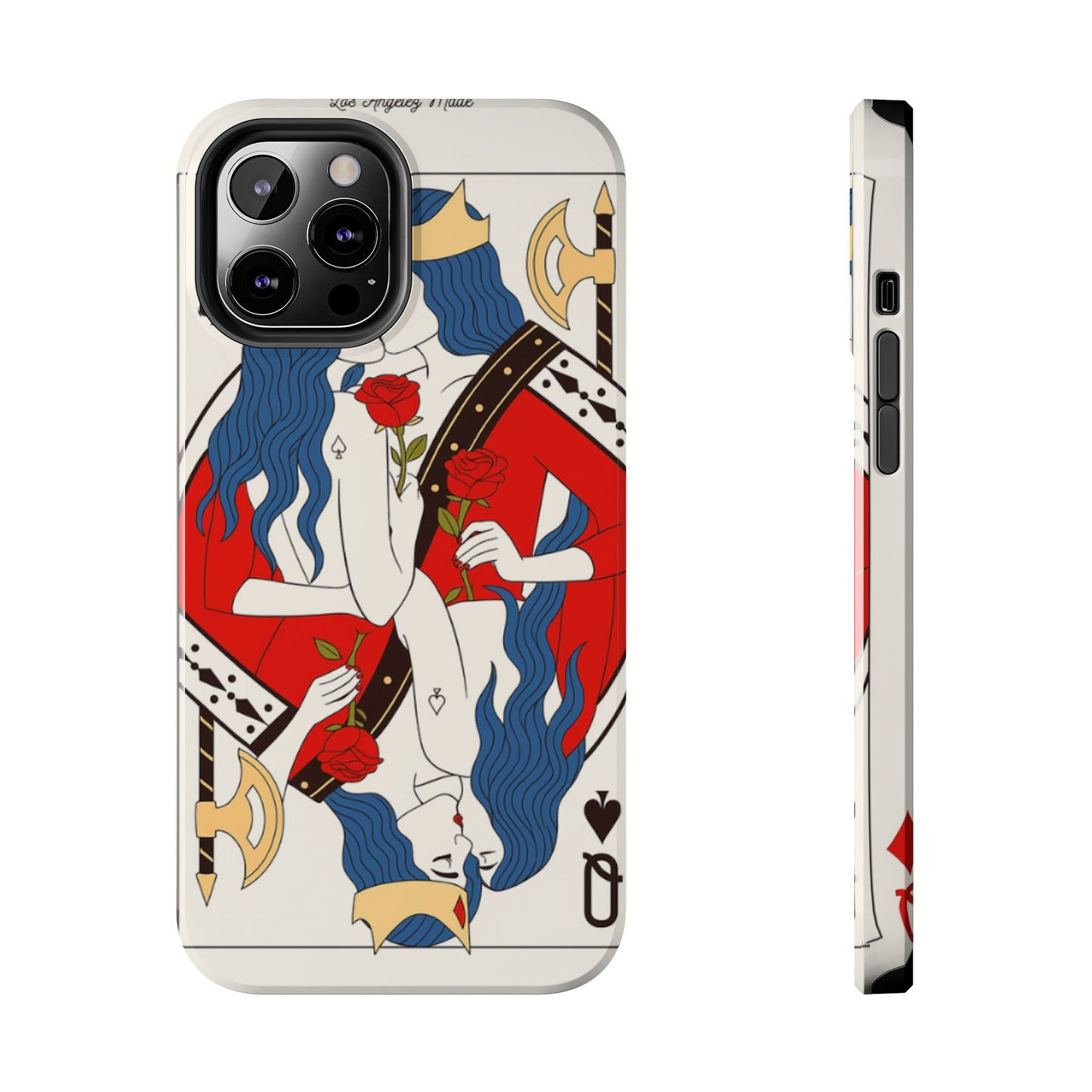 Los Angelez Made x Two Queens Card Tough Phone Case