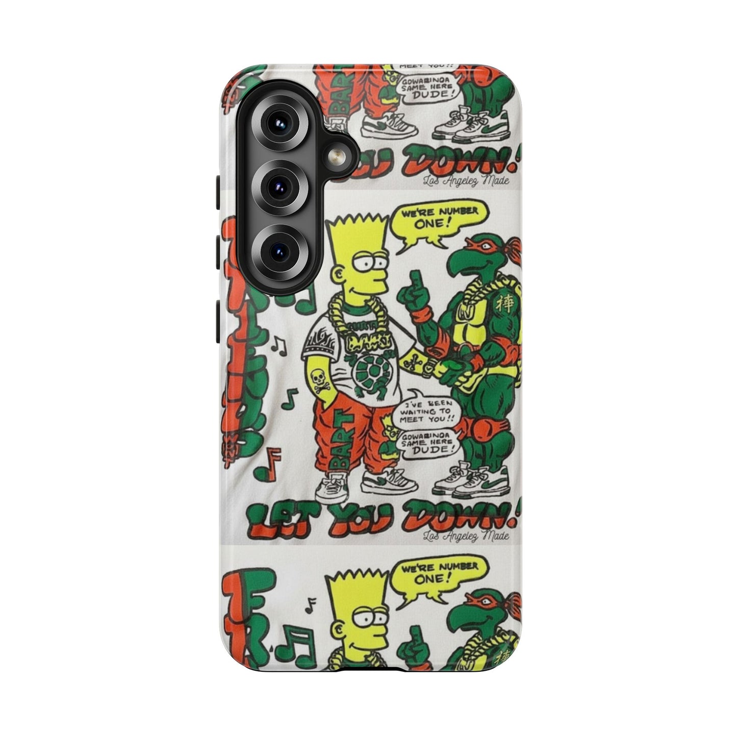 Los Angelez Made x Bart & TMNT Tough Phone Case