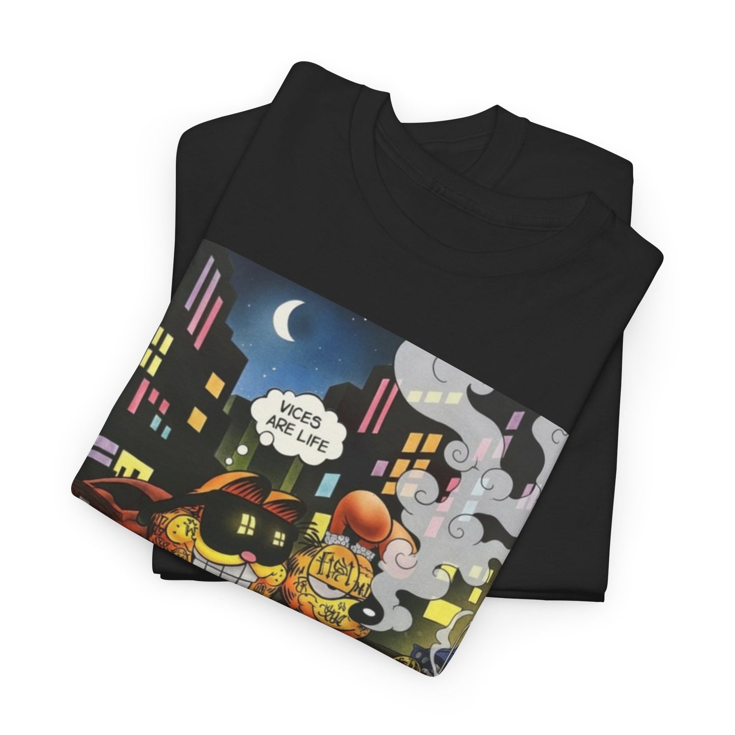 Los Angelez Made x Garfield & Odie Unisex Heavy Cotton T-Shirt