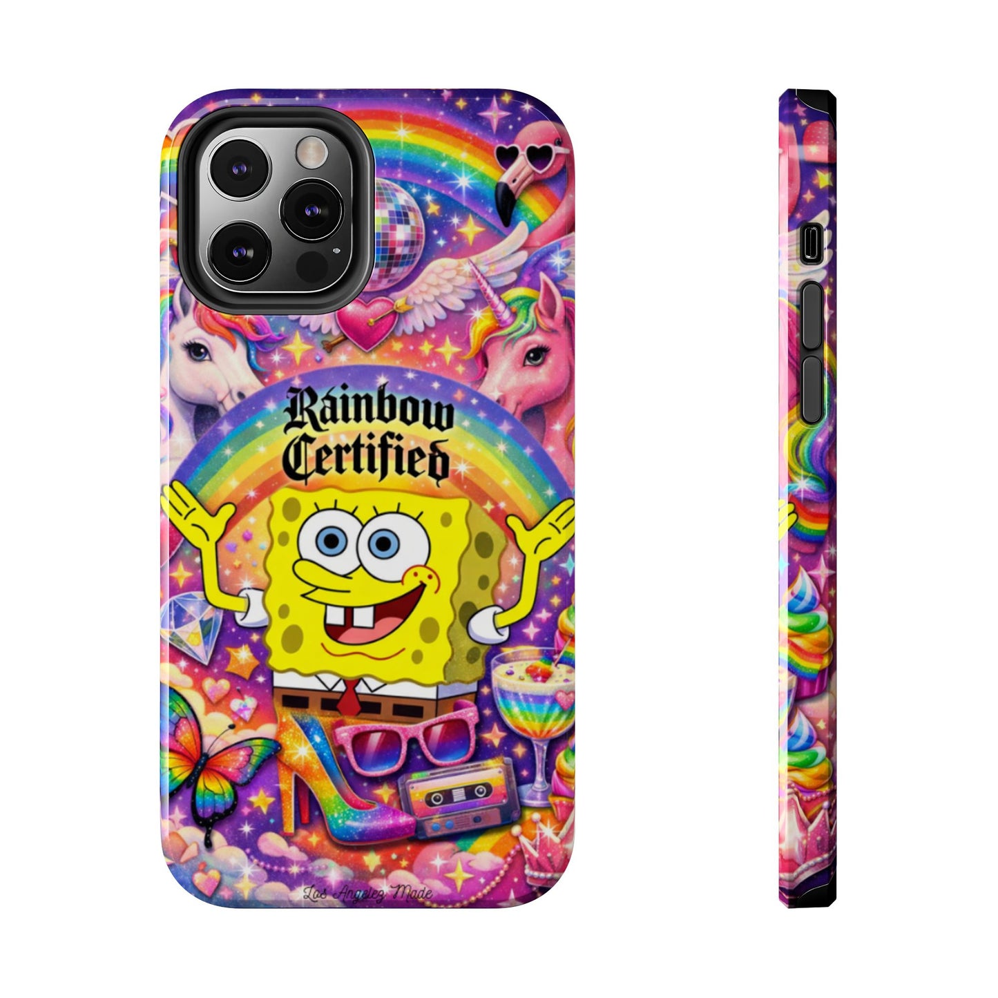 Los Angelez Made x Gay SpongeBob ''Rainbow Certified'' Tough Phone Case