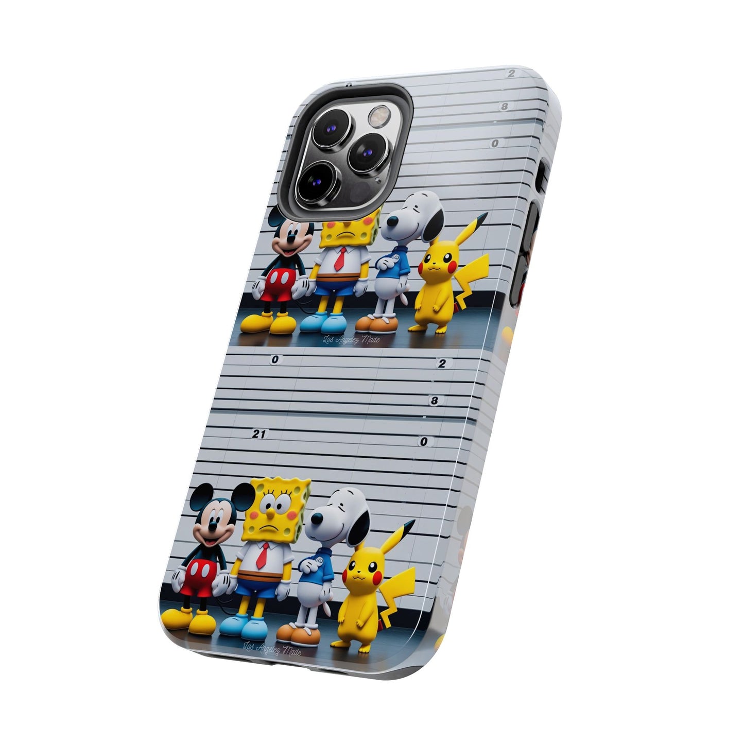 Los Angelez Made x Cartoon Police Line Up Tough Phone Case