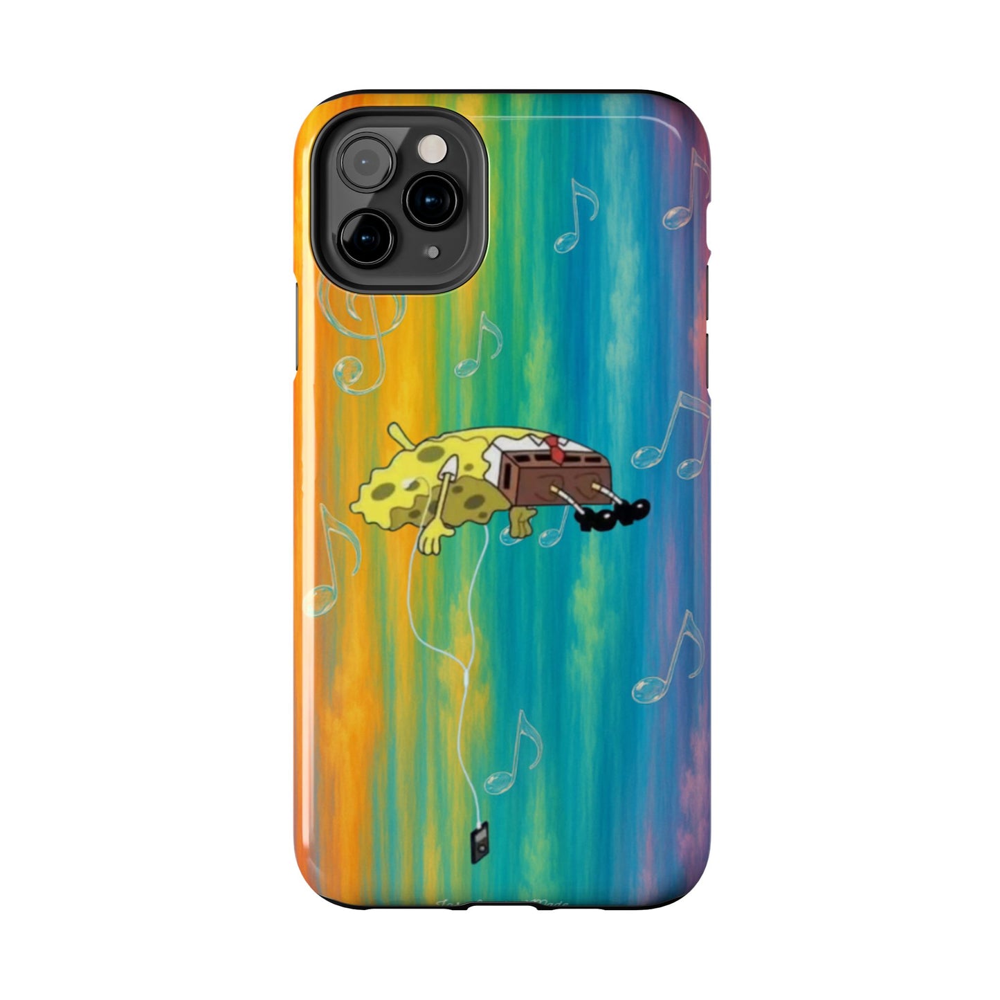 Los Angelez Made x Spongebob Music Is Life Tough Phone Case