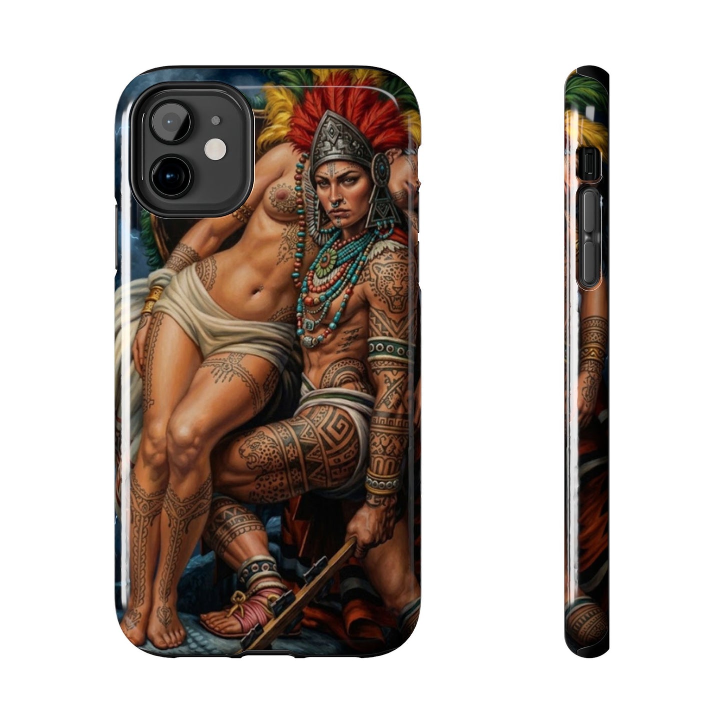 Los Angelez Made x Aztec Lesbian Pride Tough Phone Case