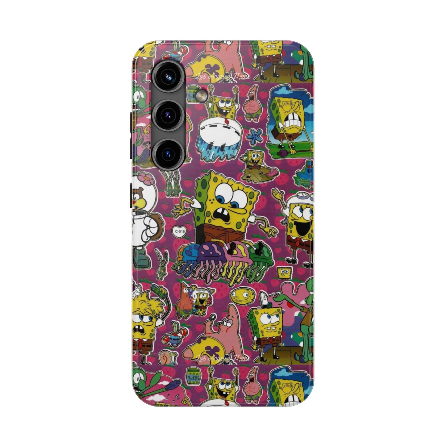 Los Angelez Made x SpongeBob Sticker Sheet Tough Phone Case