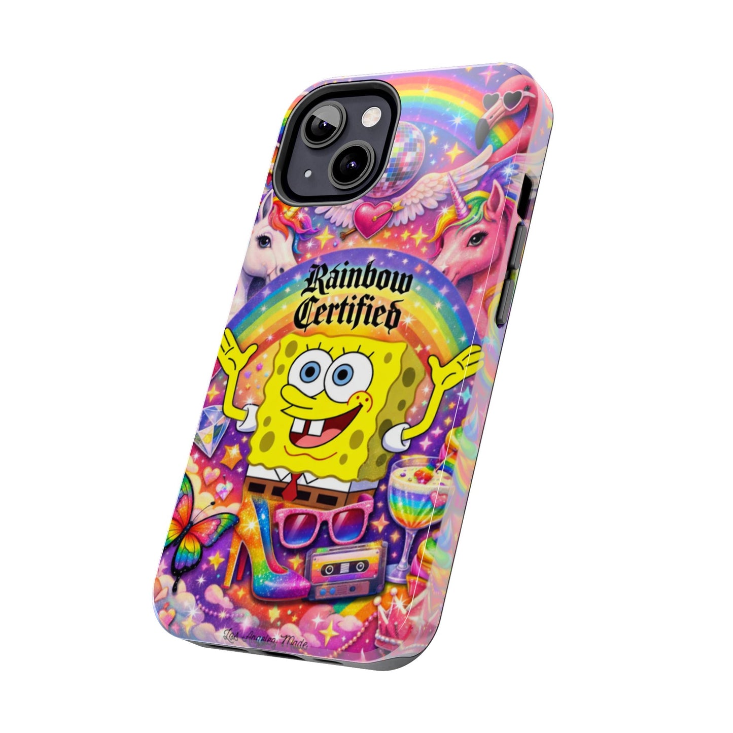Los Angelez Made x Gay SpongeBob ''Rainbow Certified'' Tough Phone Case
