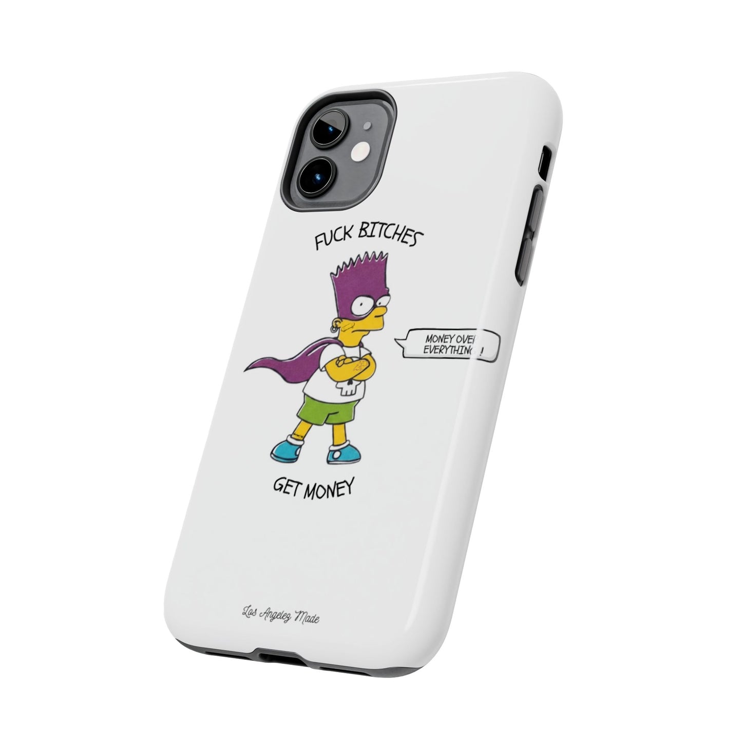 Los Angelez Made x Bart Get Money Tough Phone Case