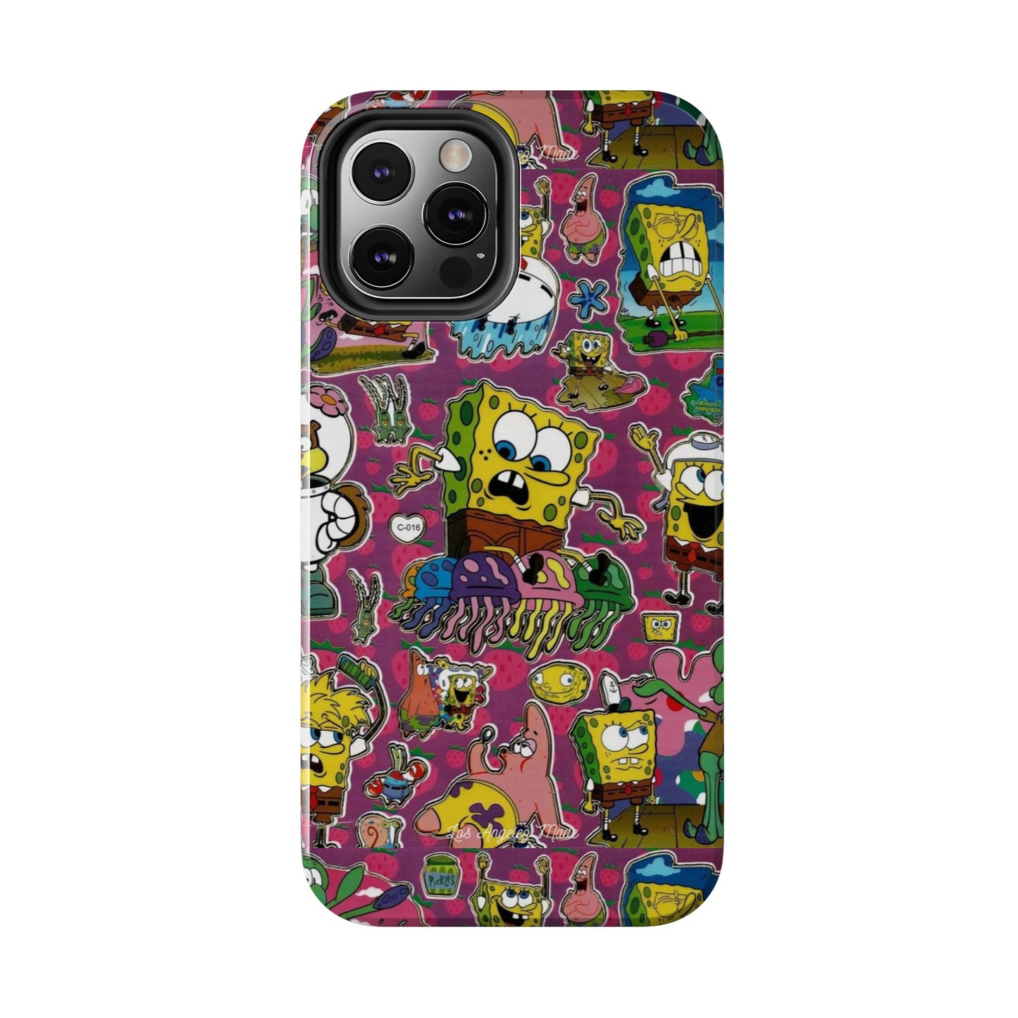 Los Angelez Made x SpongeBob Sticker Sheet Tough Phone Case