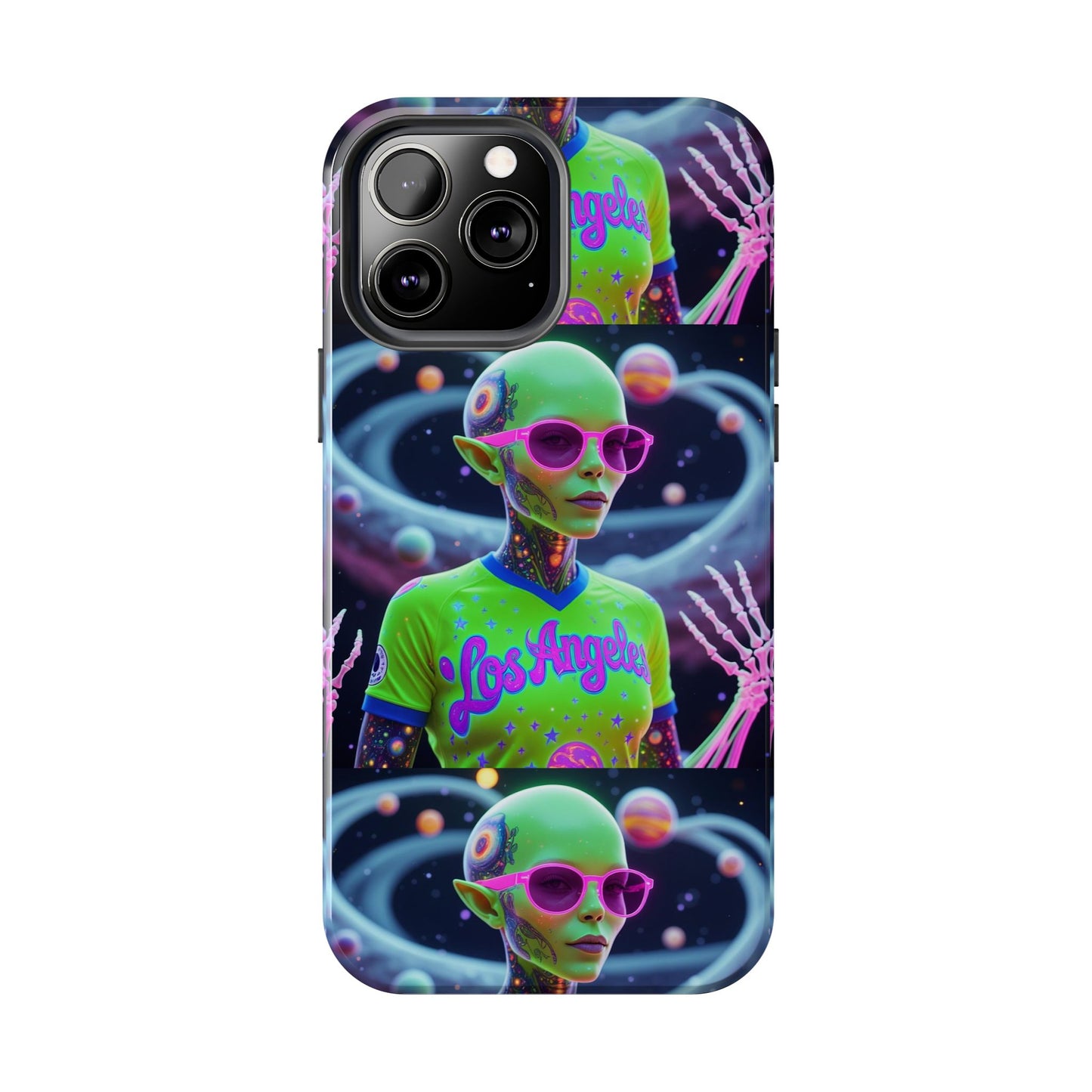 Los Angelez Made x Neon Alien Tough Phone Case