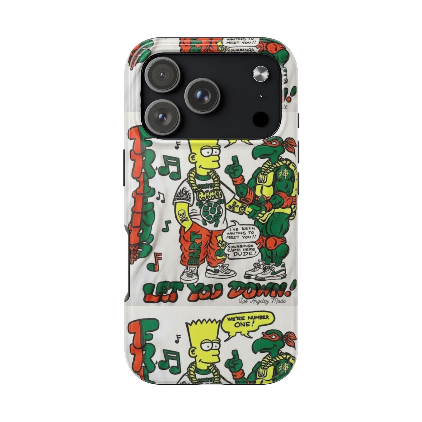 Los Angelez Made x Bart & TMNT Tough Phone Case