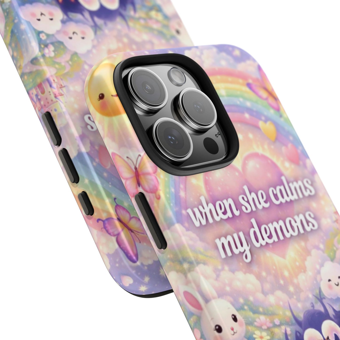 Los Angelez Made x ''When She Calms My Demons'' Tough Phone Case