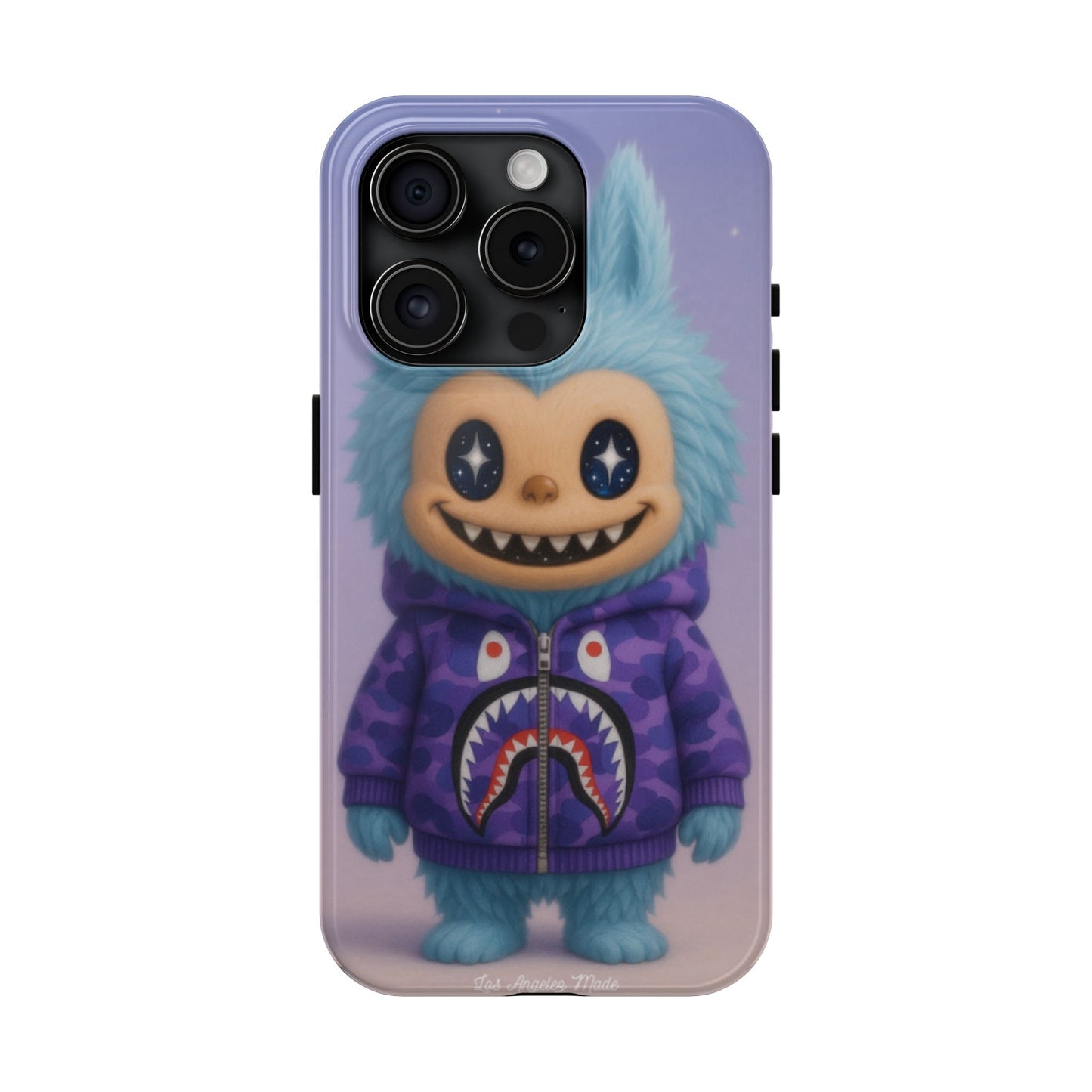 Los Angelez Made x Labubu BAPE Hoodie Tough Phone Case