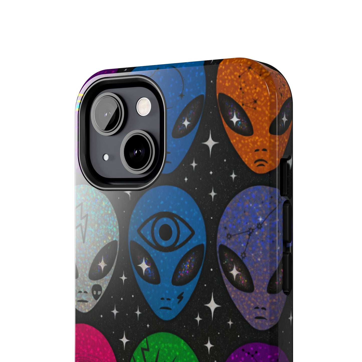 Los Angelez Made x Y2K Alien Sticker Sheet Tough Phone Case