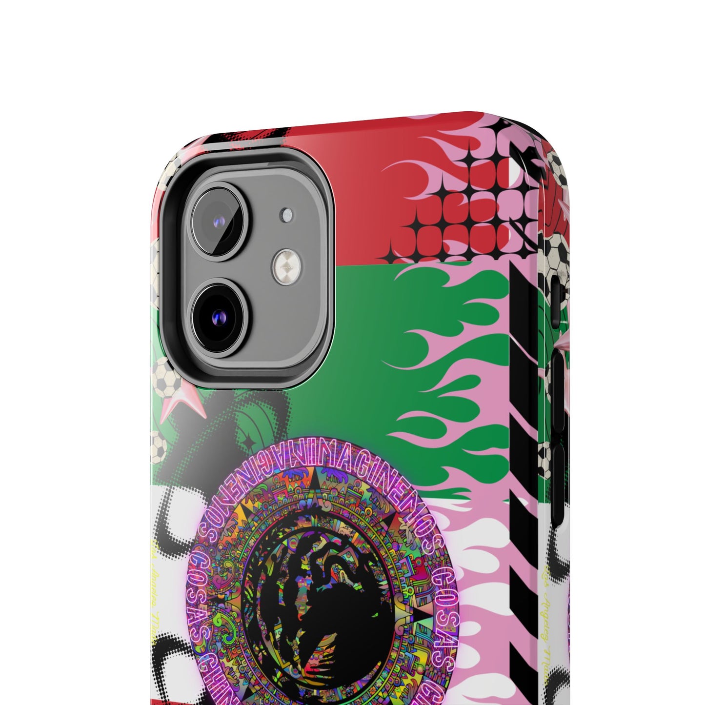 Los Angelez Made x Mexican Flag Tough Phone Case