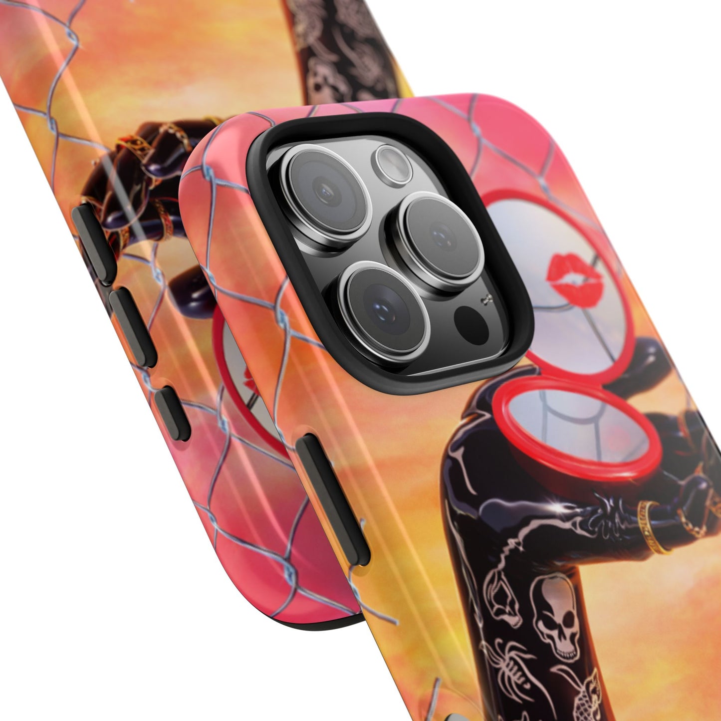 Los Angelez Made x Compact Kiss Tough Phone Case