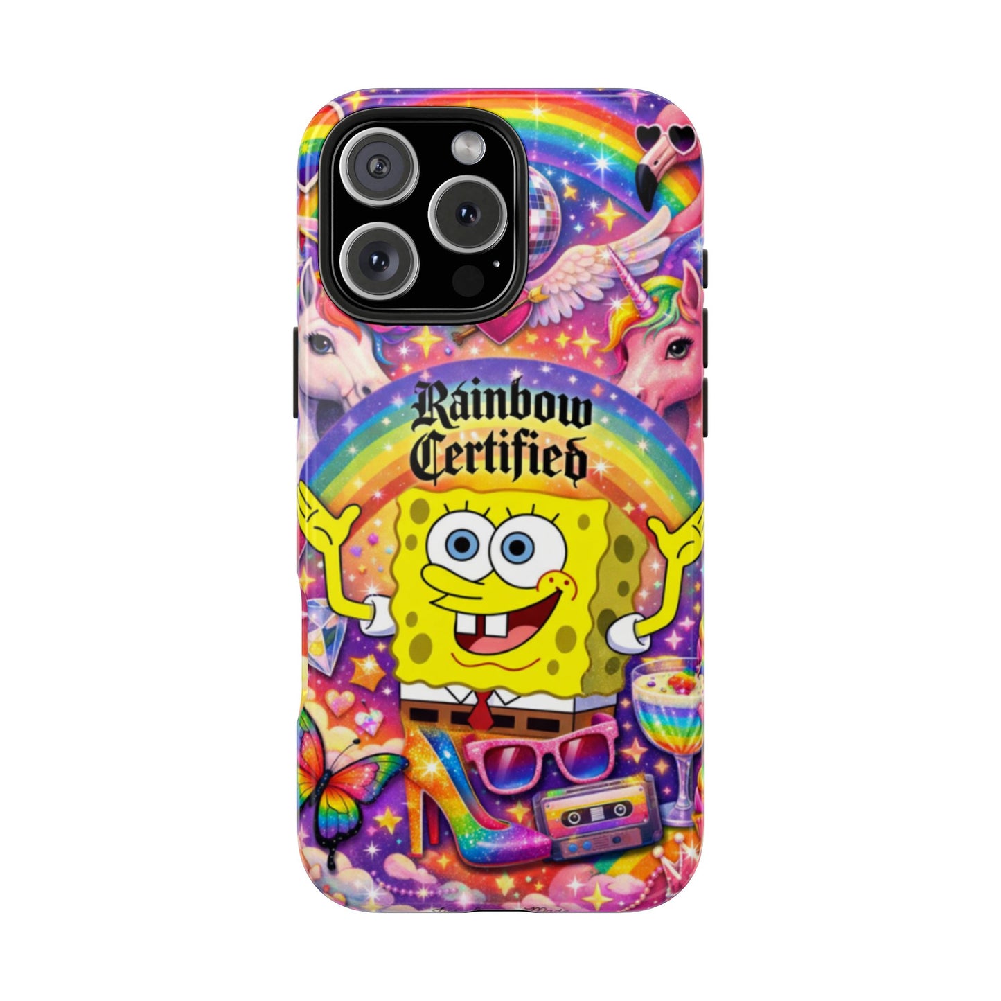 Los Angelez Made x Gay SpongeBob ''Rainbow Certified'' Tough Phone Case