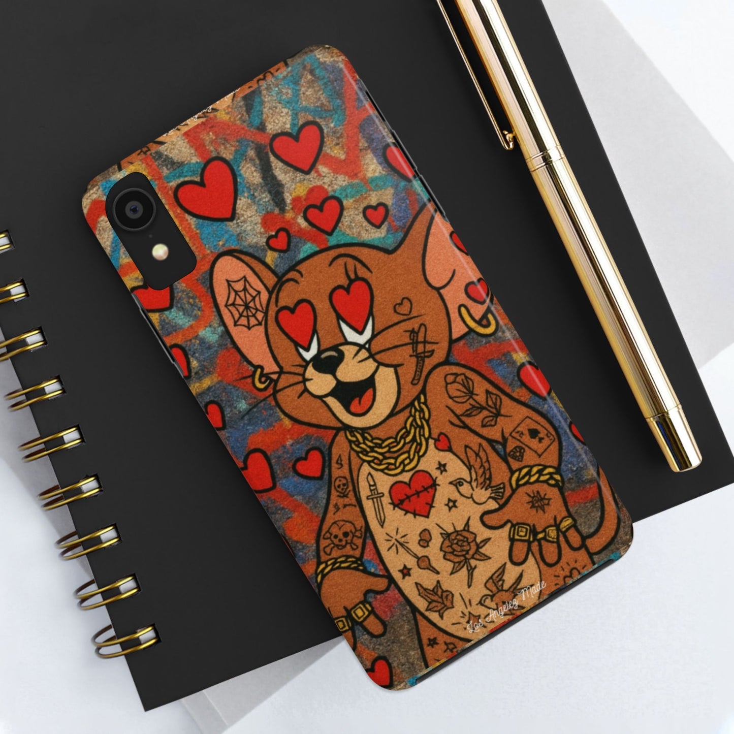 Los Angelez Made x Jerry In Love Tough Phone Case