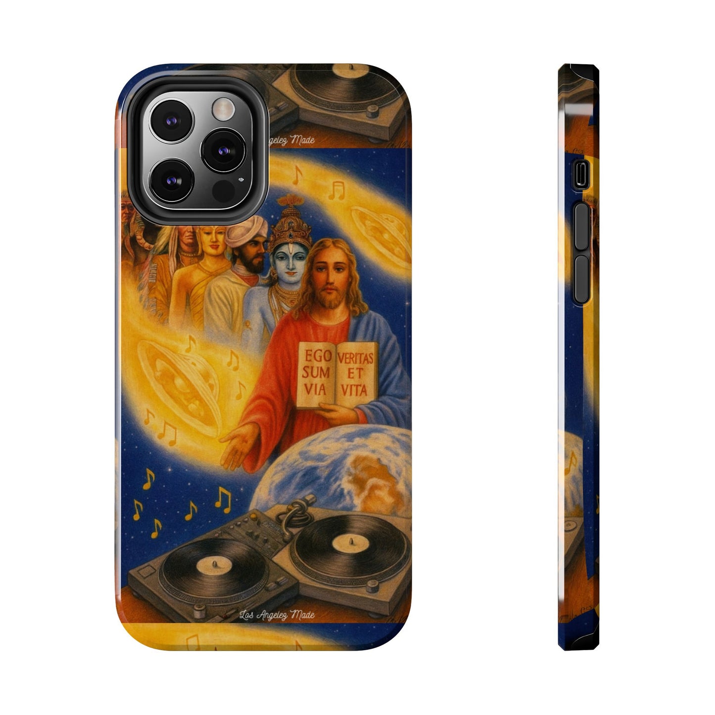 Los Angelez Made x God Is A DJ Tough Phone Case