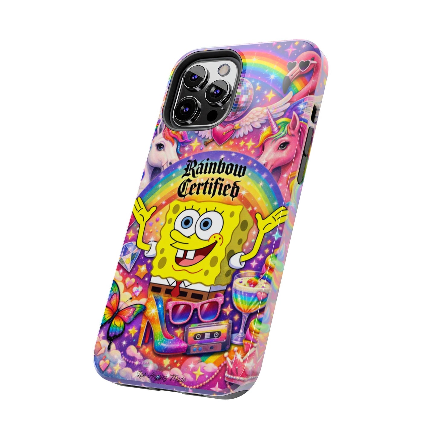 Los Angelez Made x Gay SpongeBob ''Rainbow Certified'' Tough Phone Case