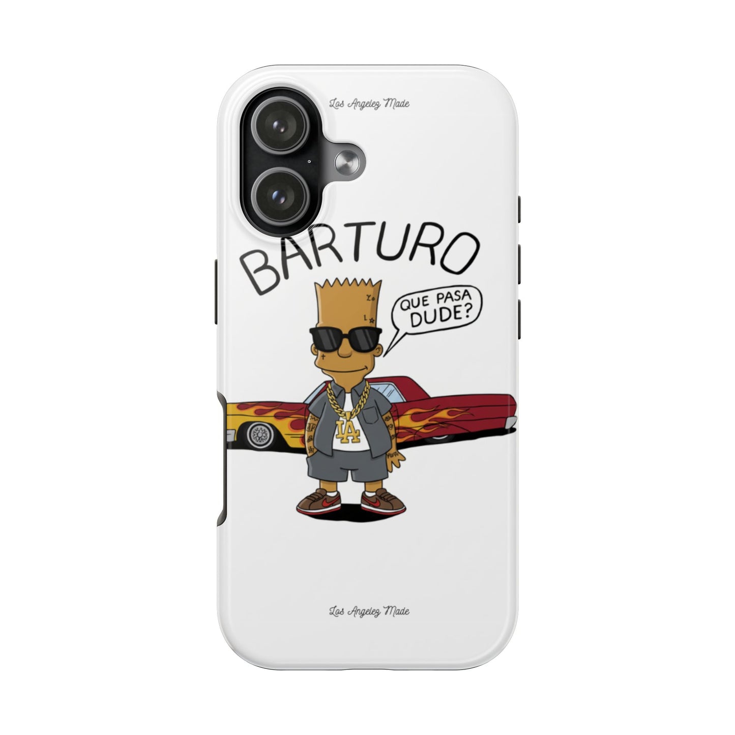 Los Angelez Made x Barturo "Que Pasa Dude?" Tough Phone Case