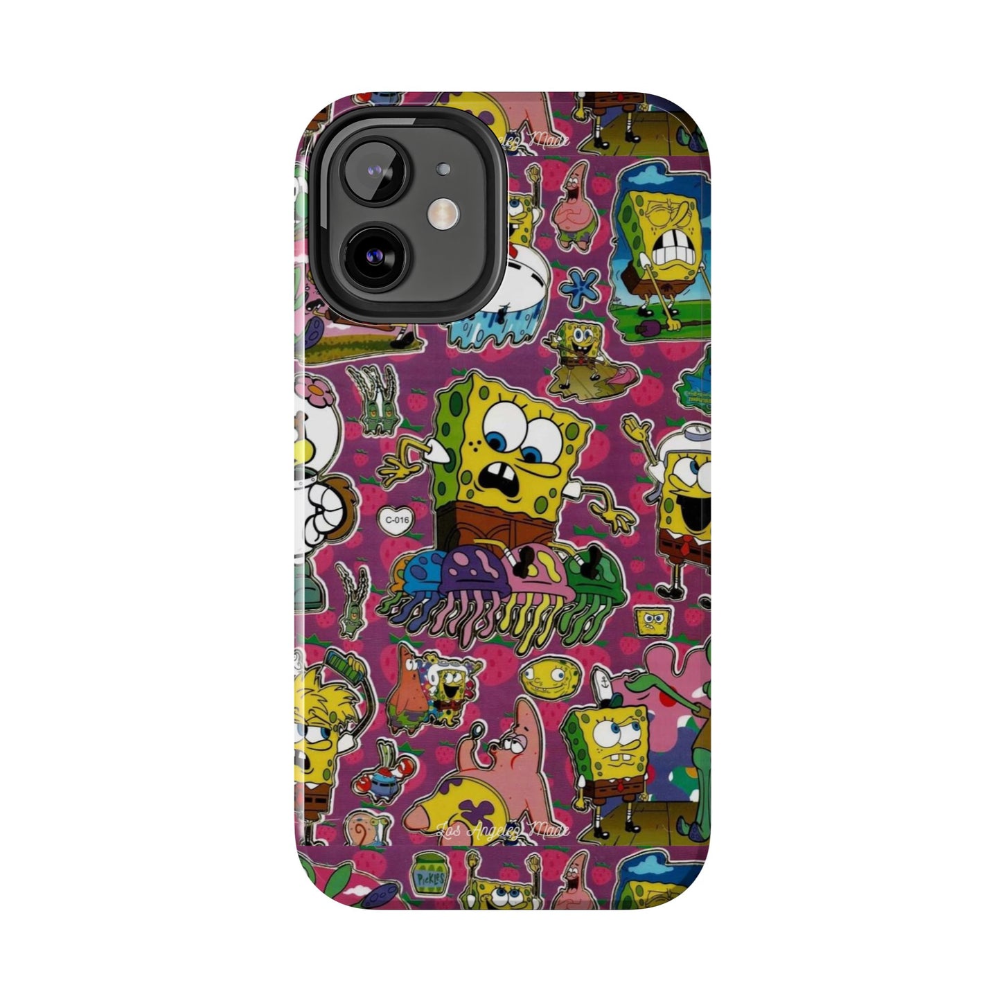 Los Angelez Made x SpongeBob Sticker Sheet Tough Phone Case